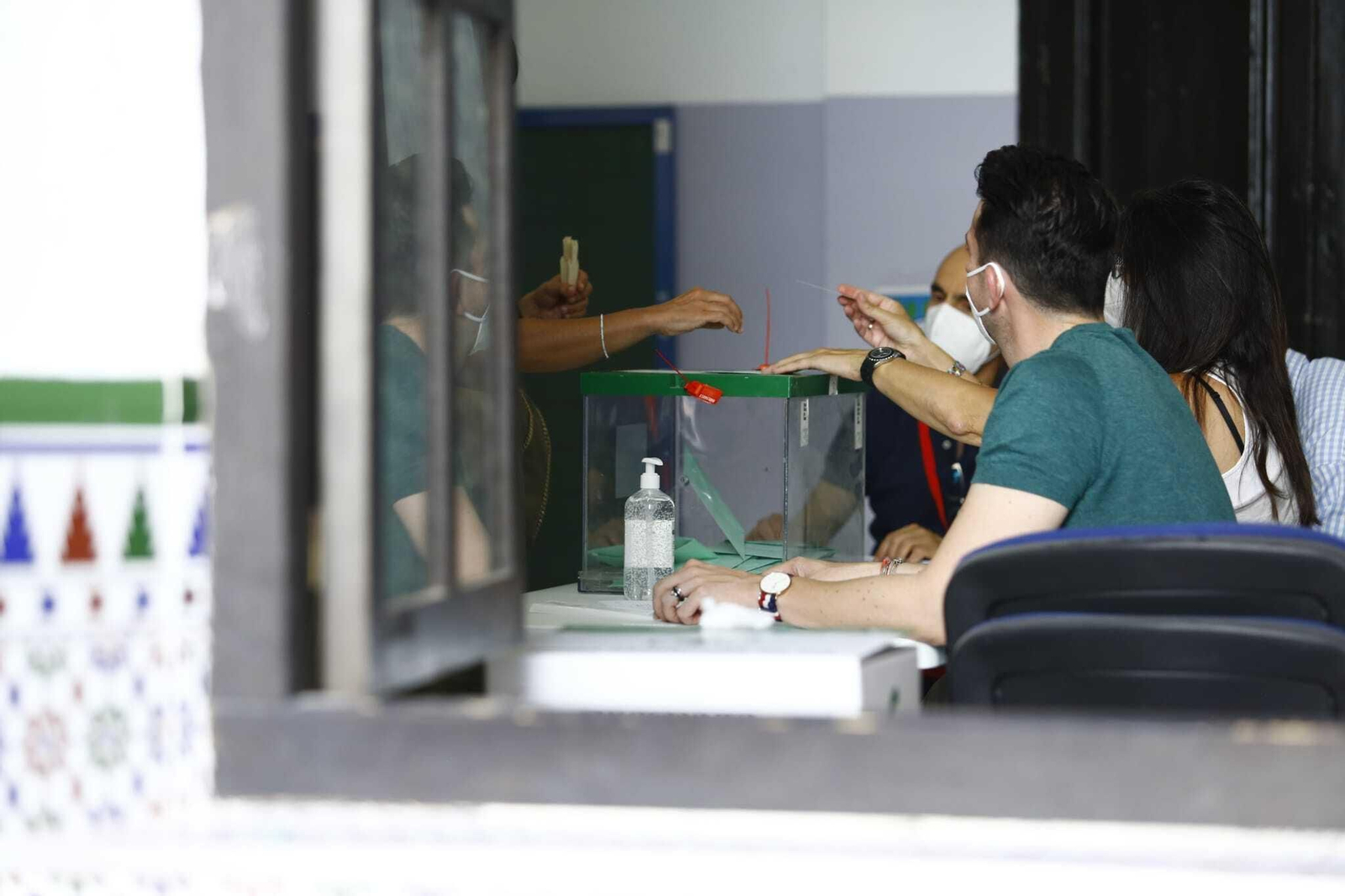 Las fotos de la jornada electoral del 19J en Málaga