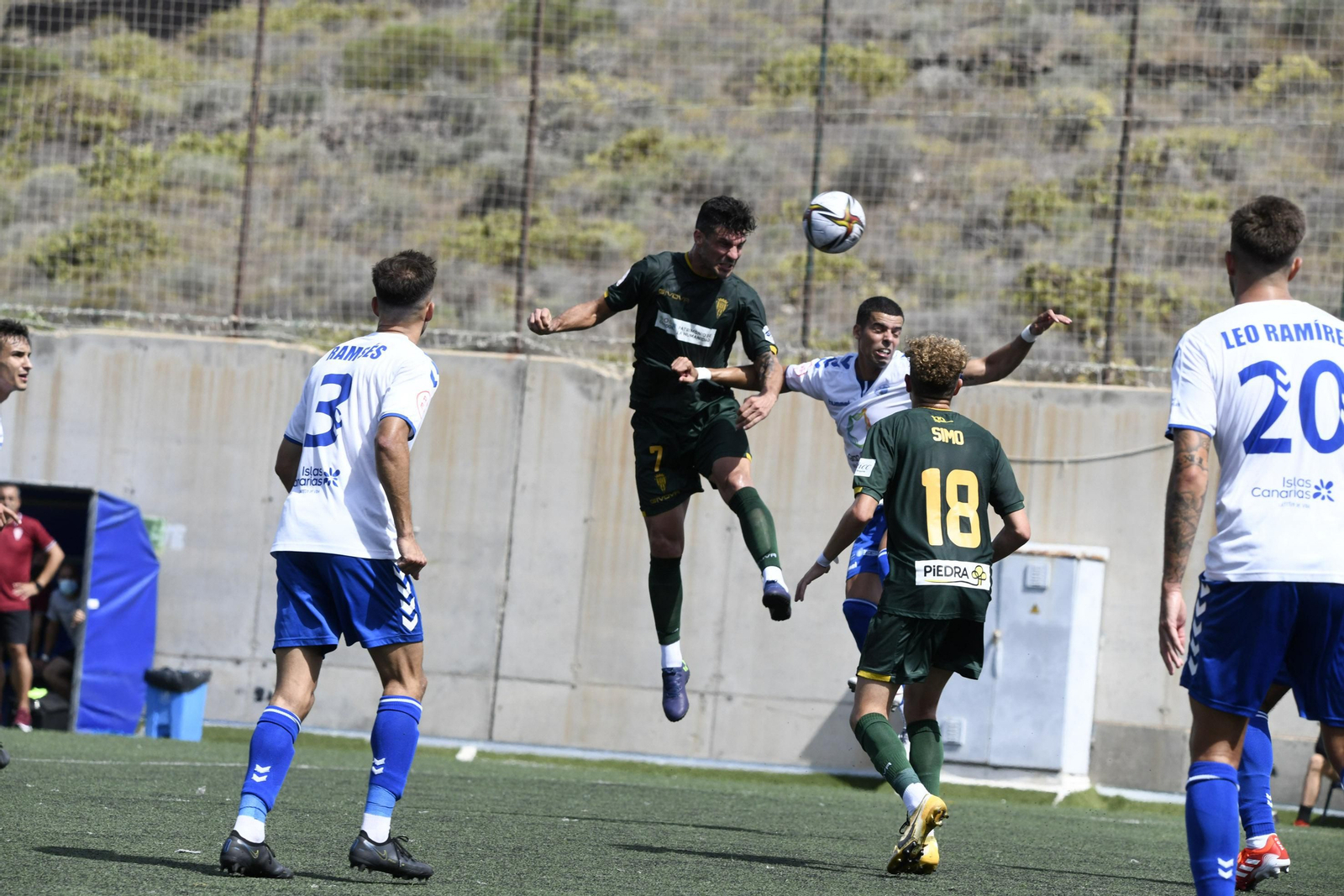 El empate del Córdoba CF ante el Tamaraceite, en imágenes