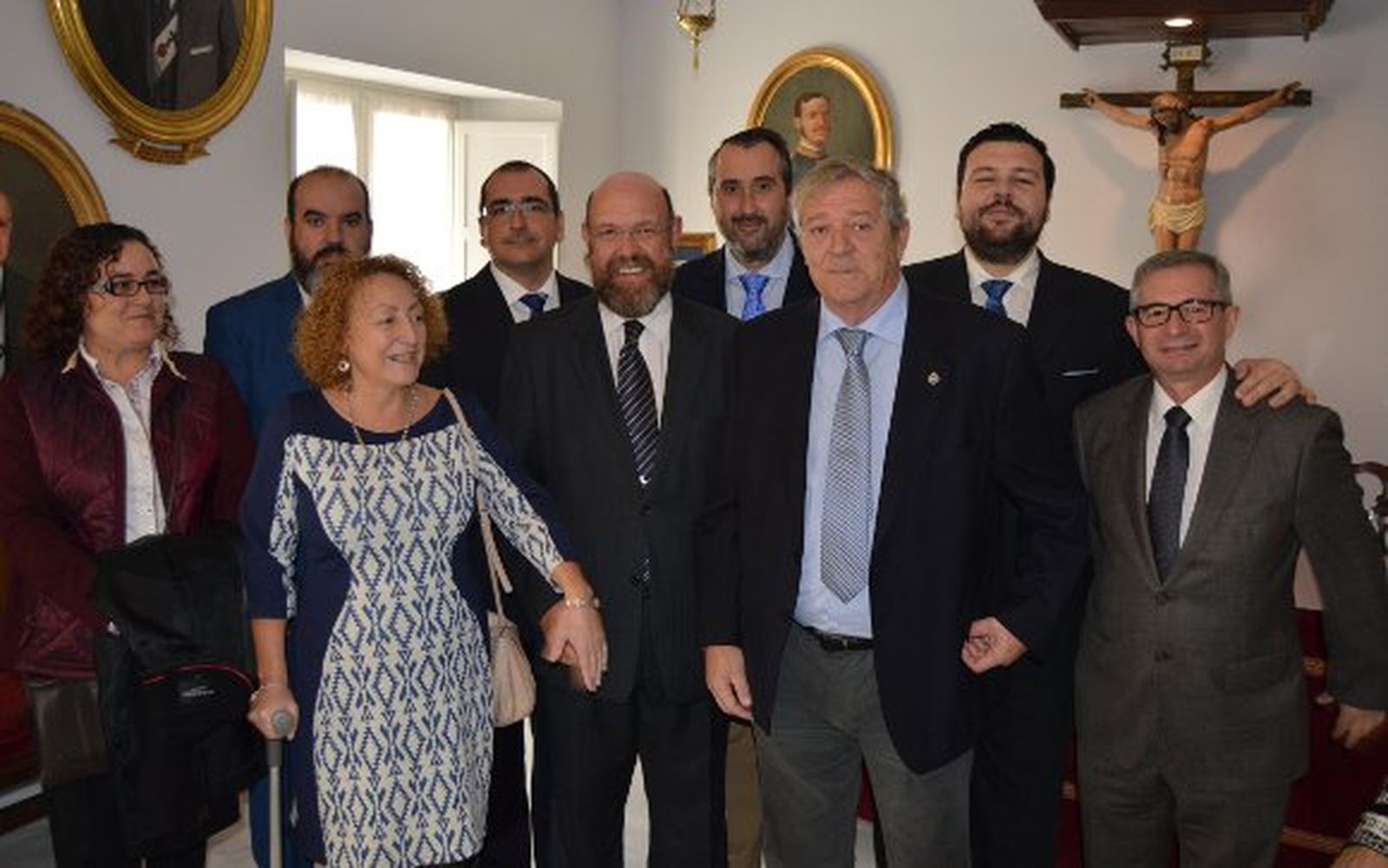 María del Carmen Almendro, Lourdes Acevedo, Adolfo Vigo, José Ignacio Soto, Juan Antonio García, Juan Manuel Canseco, José María Ramos y Juan Gajete.

Foto: Ignacio Casas de Ciria