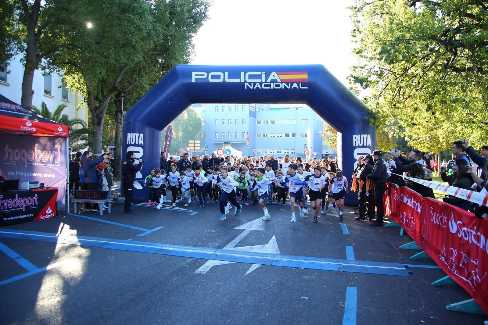 La carrera solidaria Ruta 091 de la Policía Nacional