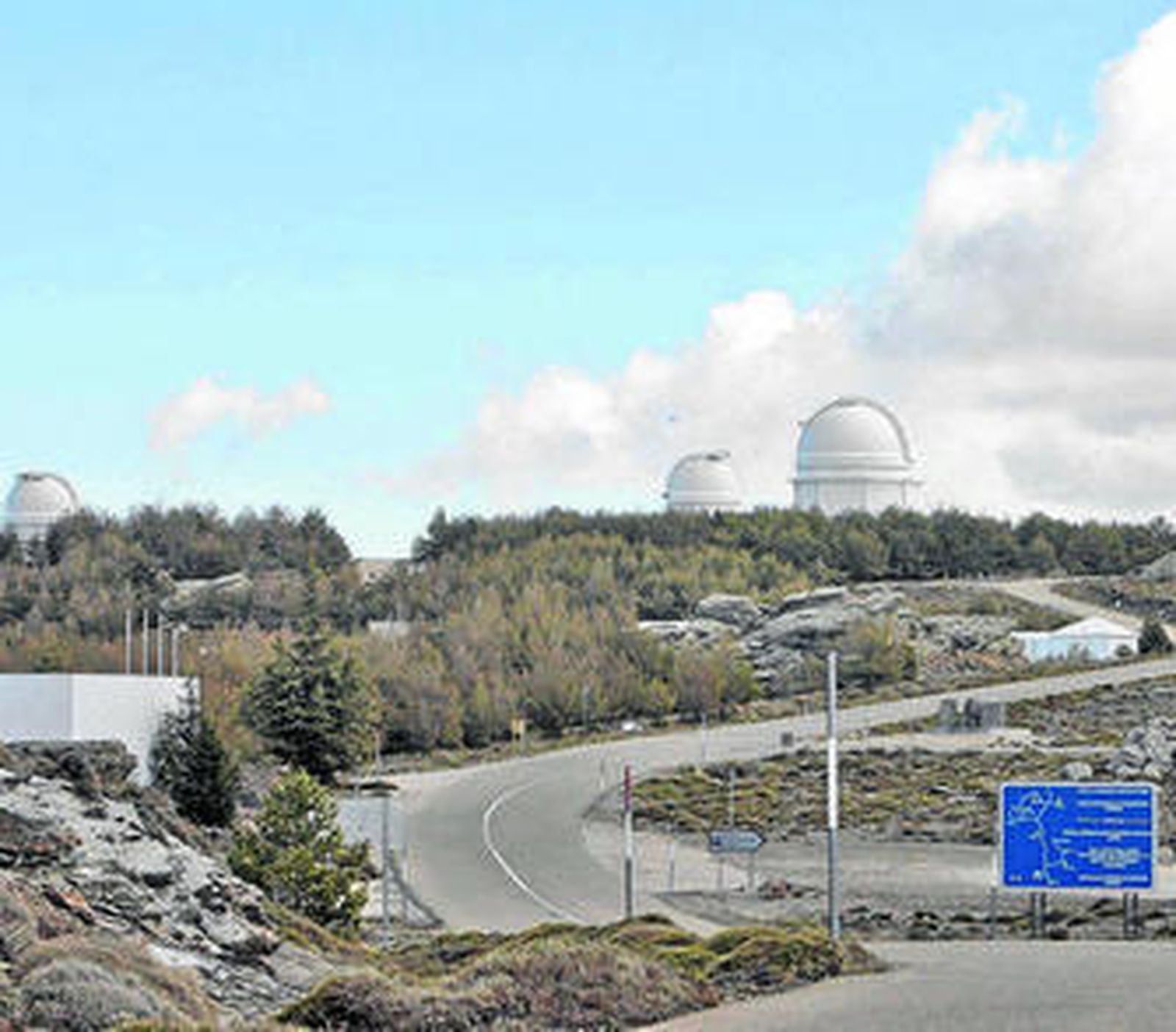 Observatorio de Calar Alto, situado en la Sierra de los Filabres.