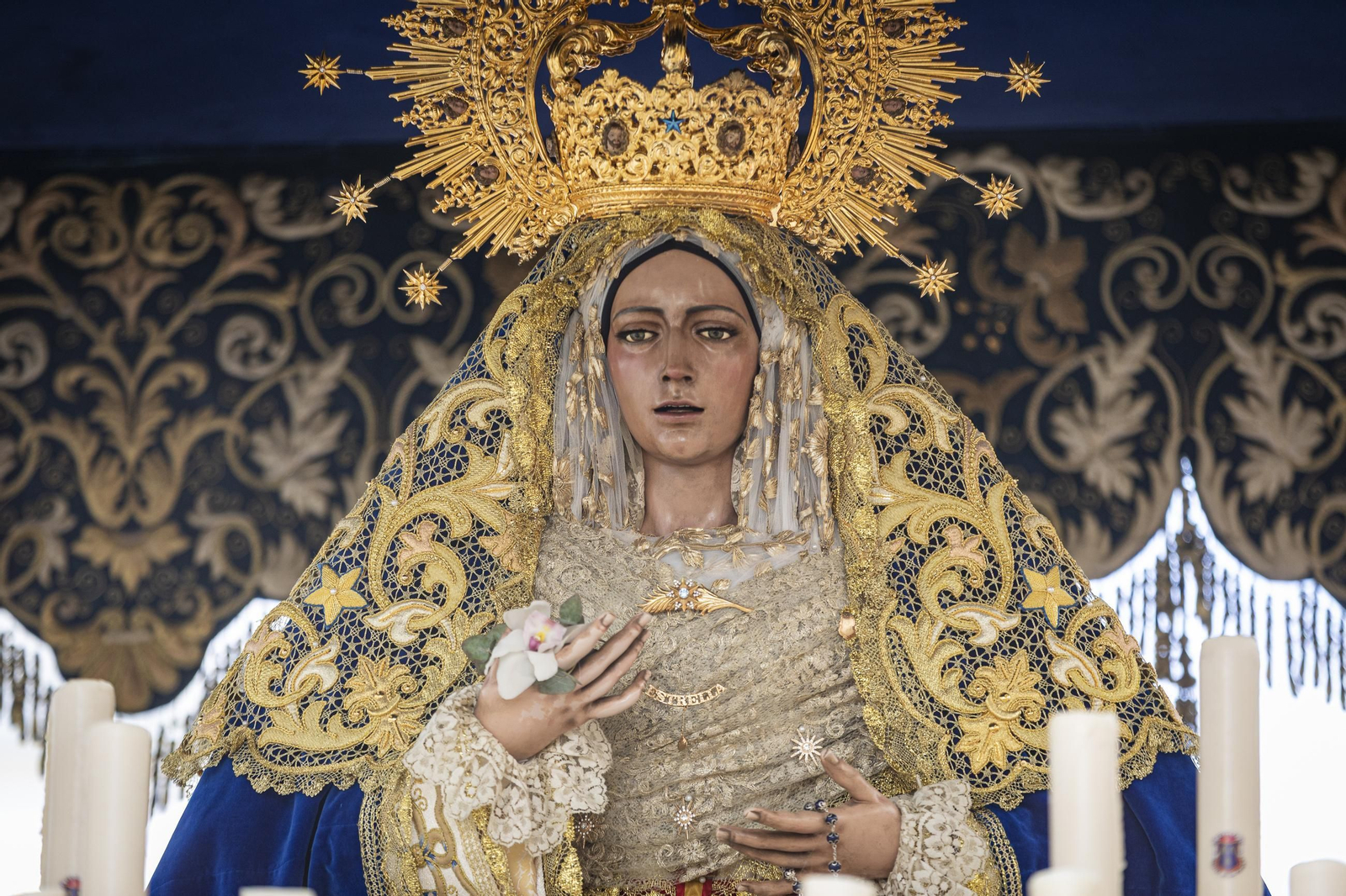 Las imágenes de la hermandad de Cristo Rey (Borriquita) en la Semana Santa de San Fernando 2025