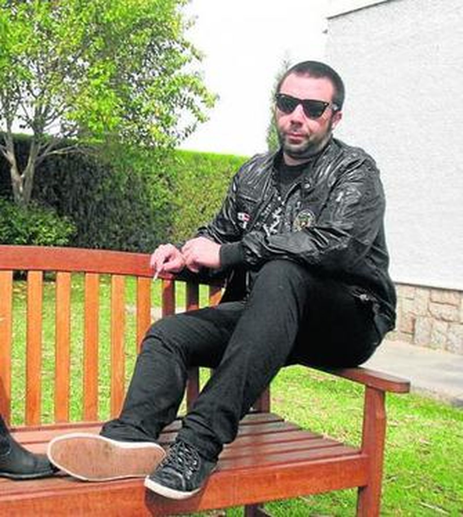 Carlos Rico, en las instalaciones de 'Huelva Información' en 2009.