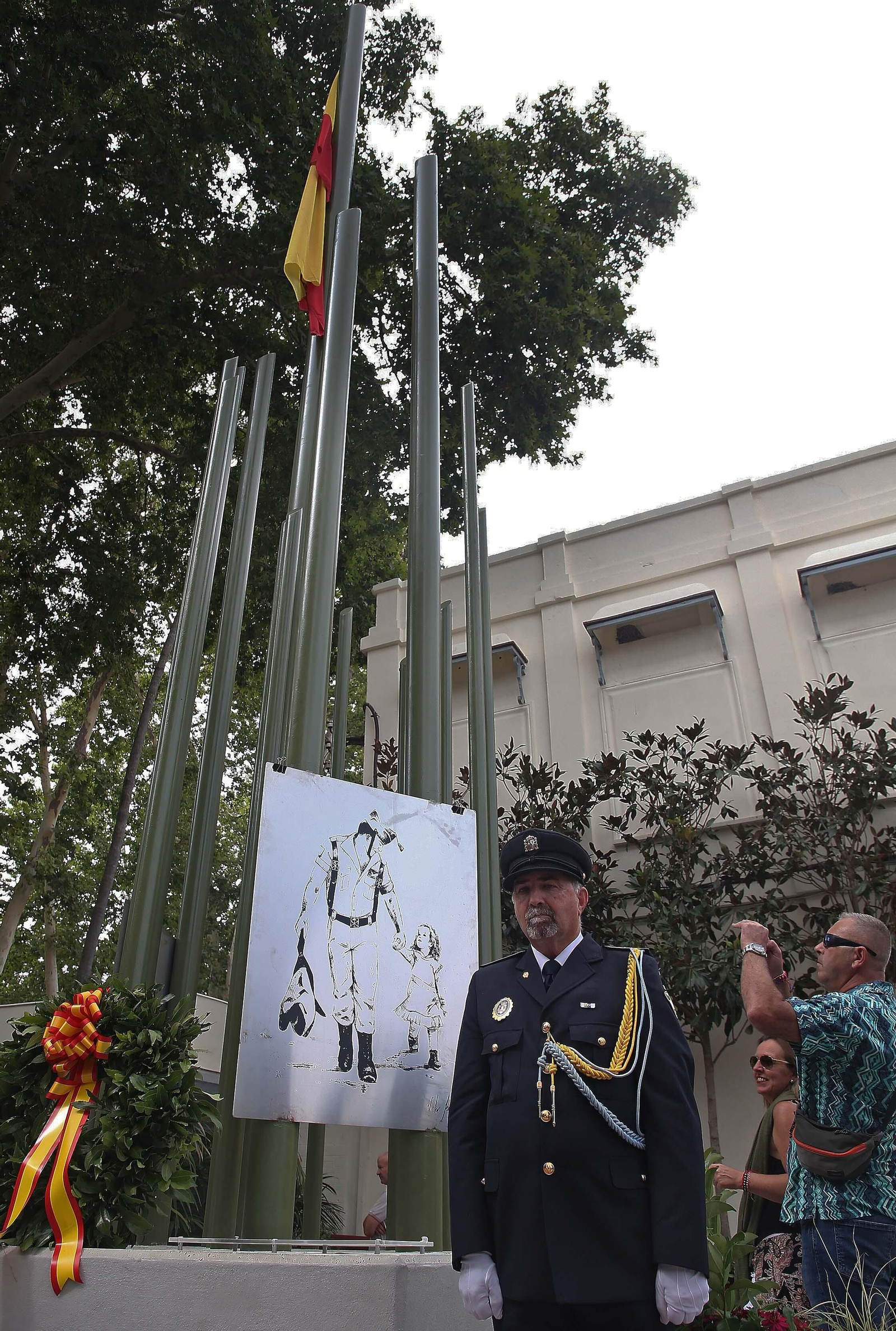 Fotos de la inauguración del monumento a la Legión en Algeciras