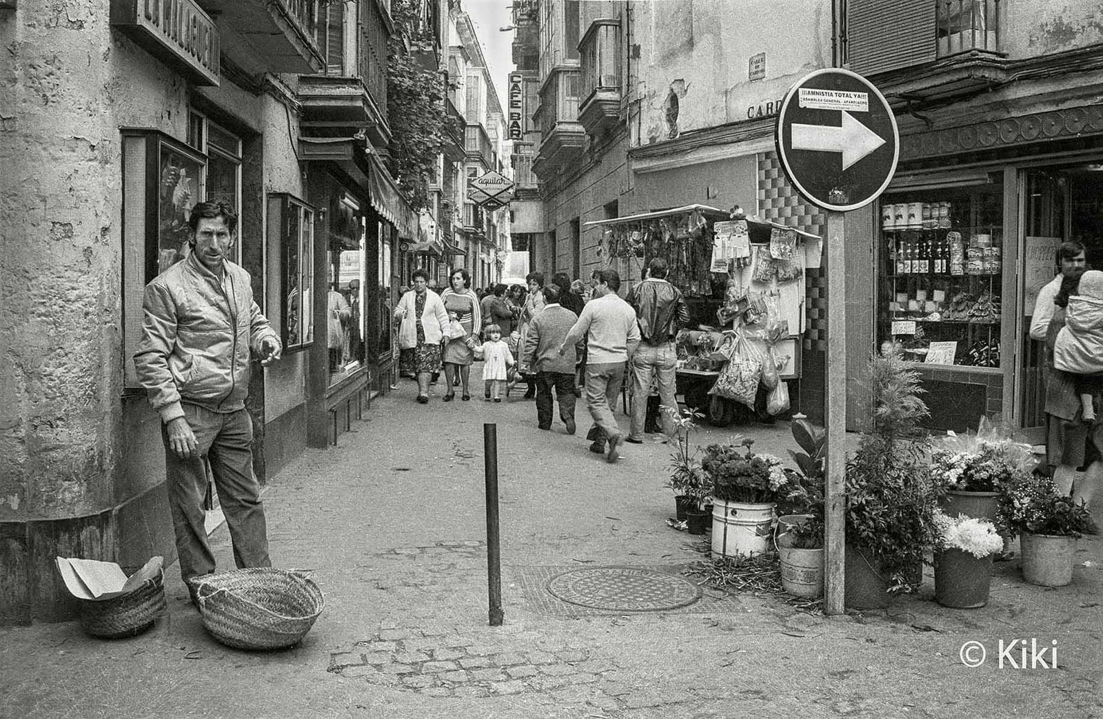 Vendedor de camarones. Foto Kiki