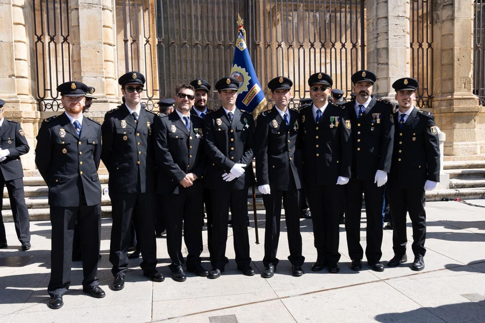 Acto por el día de la Policía Nacional, con motivo de la festividad los Santos Ángeles Custodios