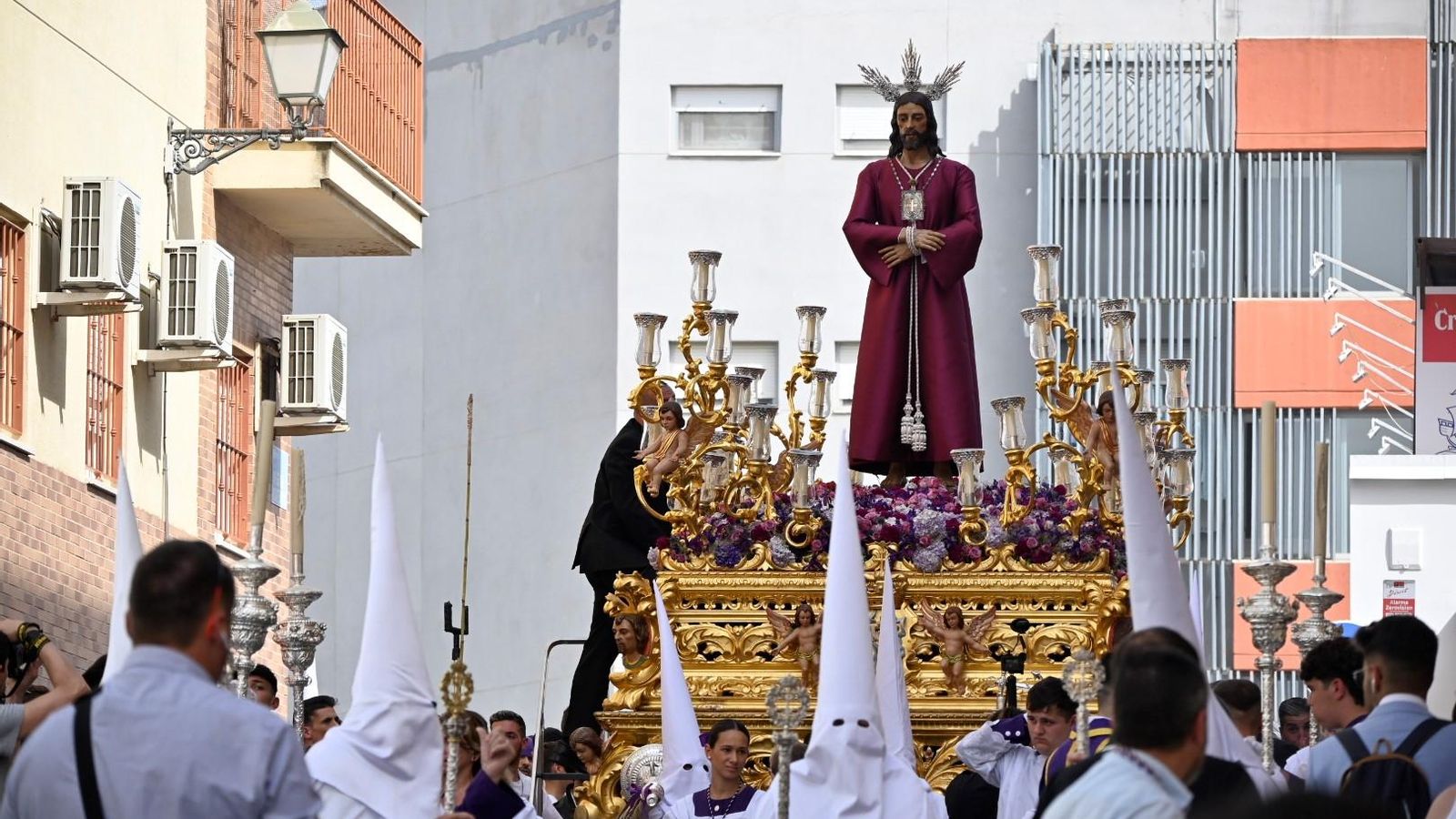 Hermandad del Cautivo en la Semana Santa de 2023.
