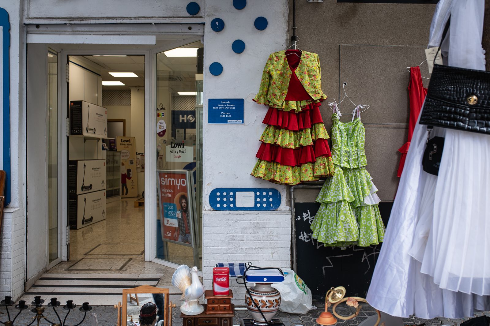 Una mañana en el mercado del jueves de la calle Feria