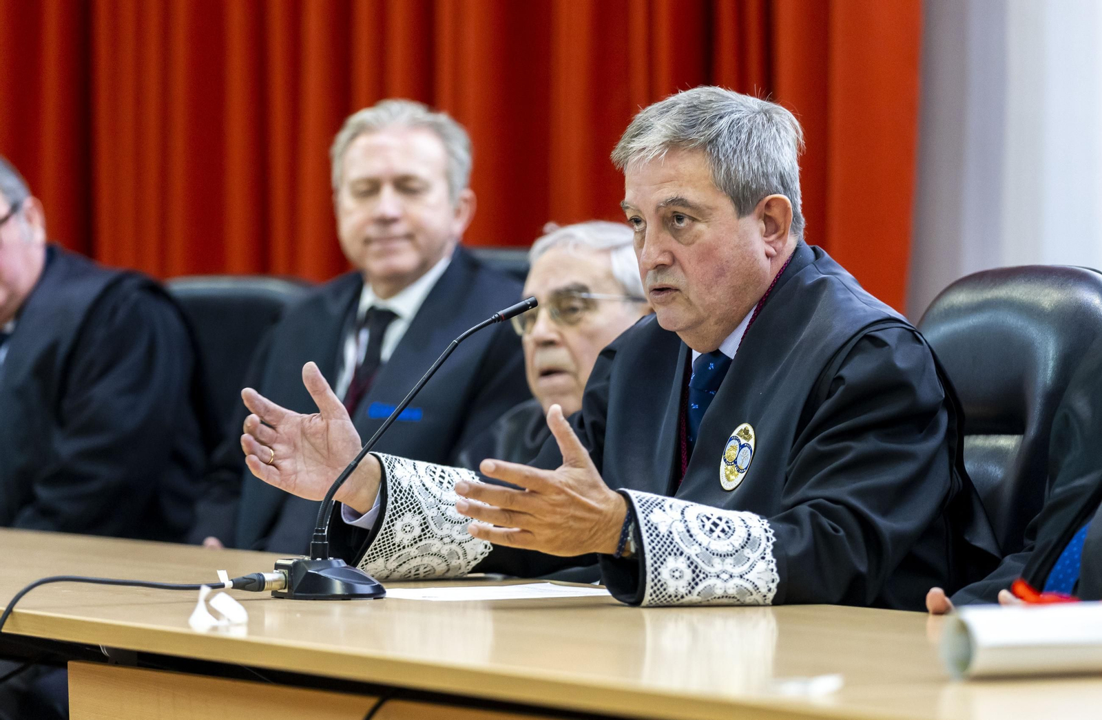 El Decano del Colegio de Abogados de Huelva, Antonio Bernal.
