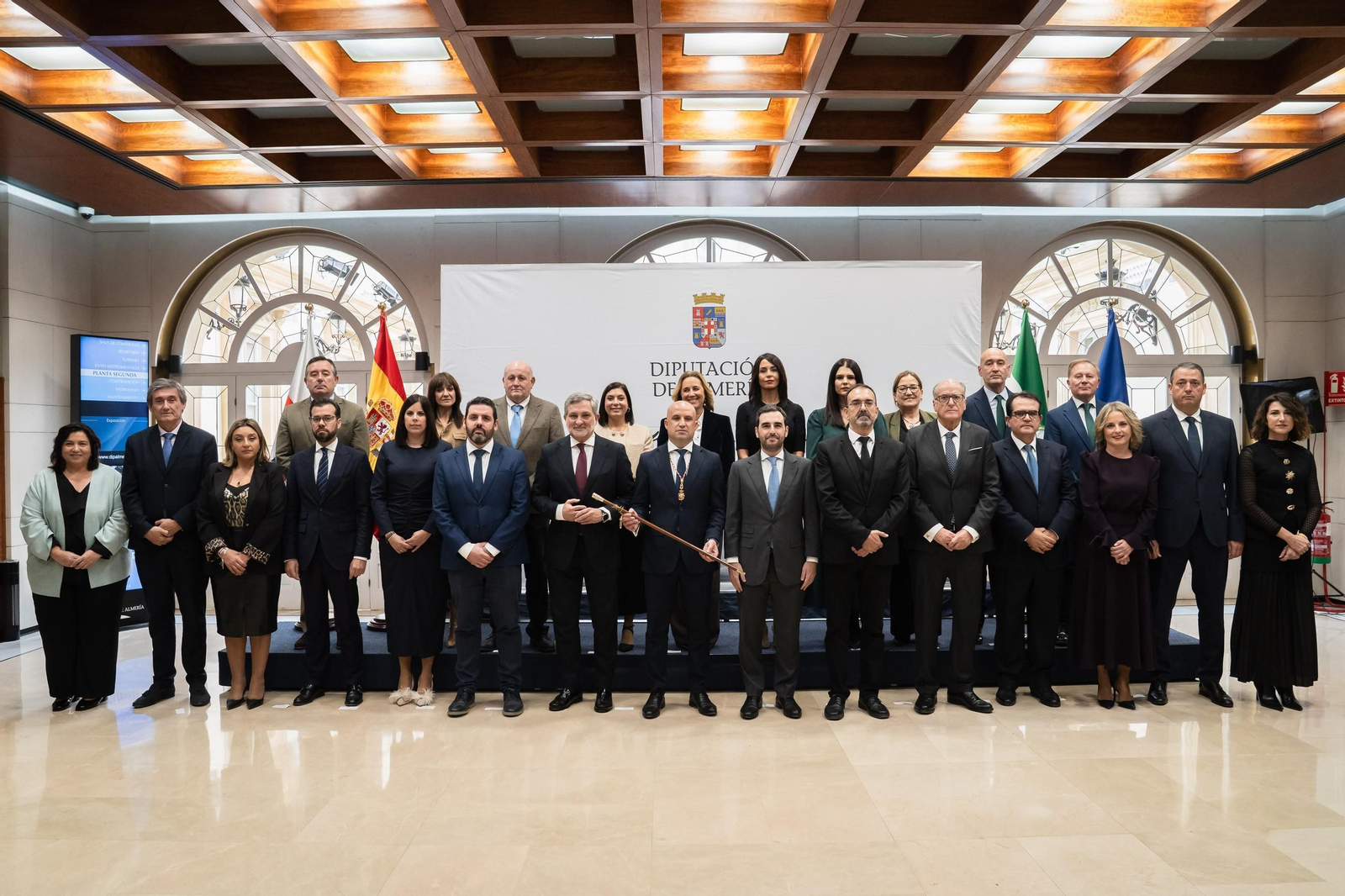 Así se ha vivido la investidura del nuevo presidente de la Diputación Provincial de Almería