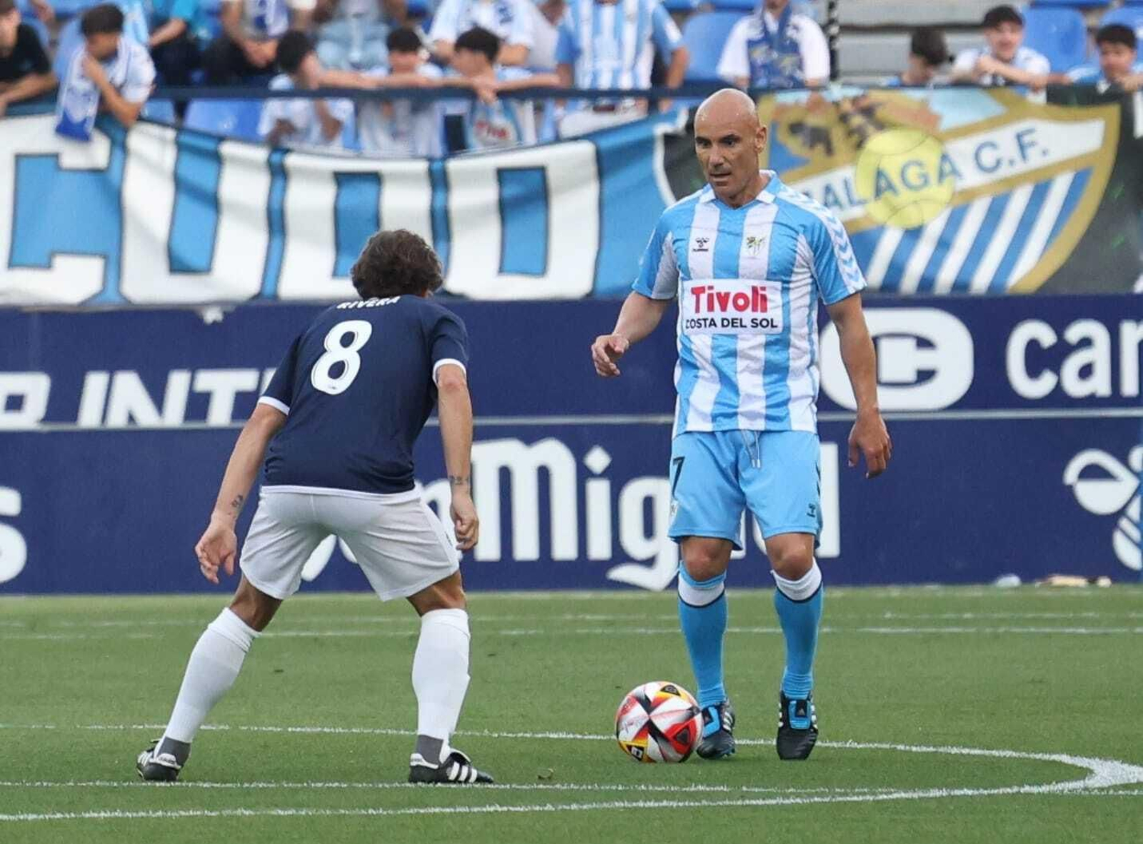 El Partido de Leyendas del Málaga CF, en imágenes