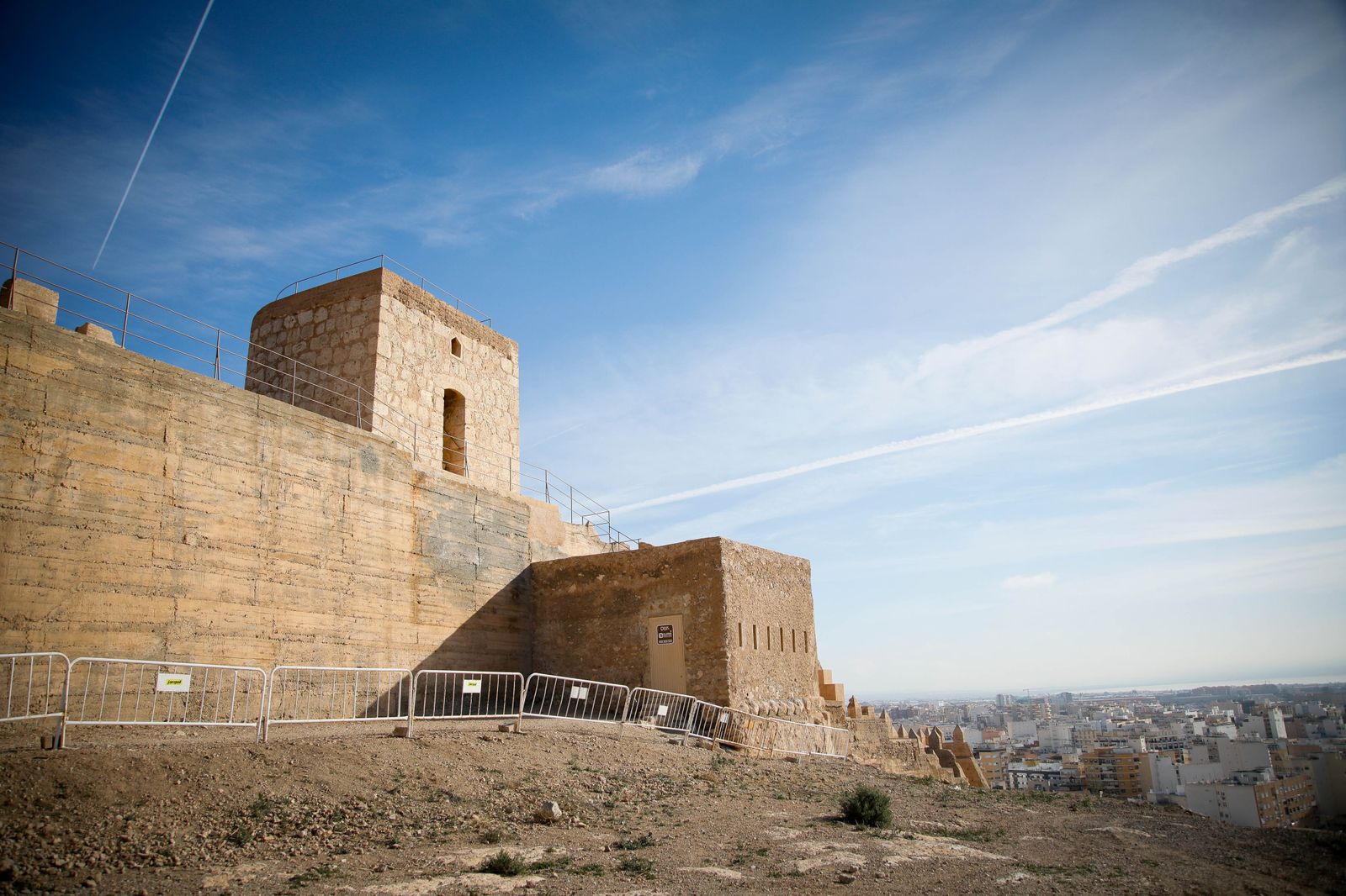 Las imágenes de la restauración de la Muralla de San Cristóbal
