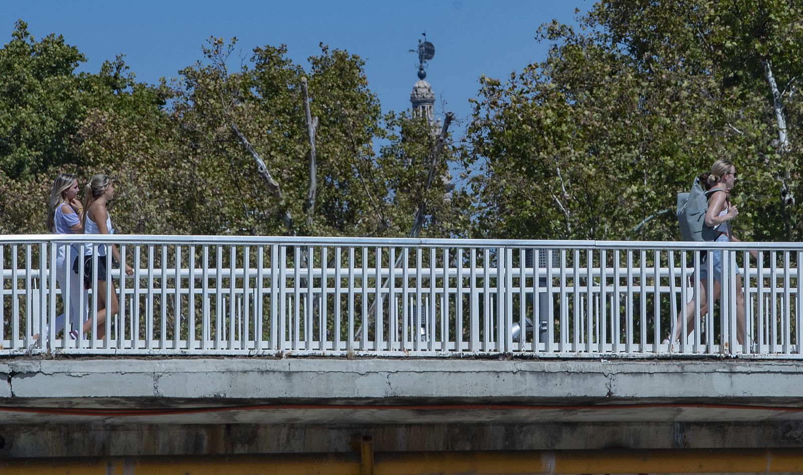 Más de 100 cruceristas, en una travesía por el Guadalquivir rumbo a Huelva y Cádiz