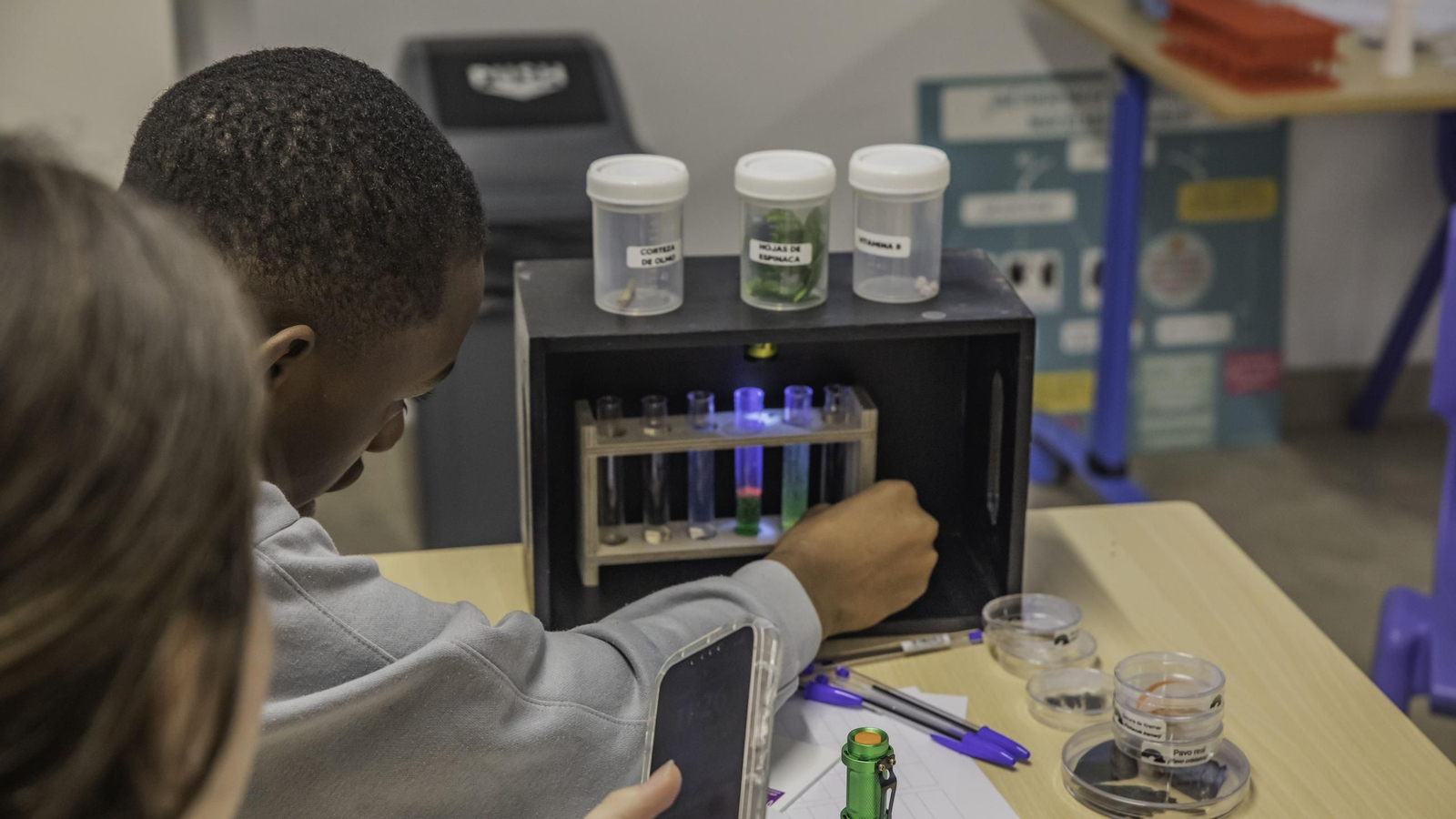 Uno de los talleres de la Casa de las Ciencias de Sevilla