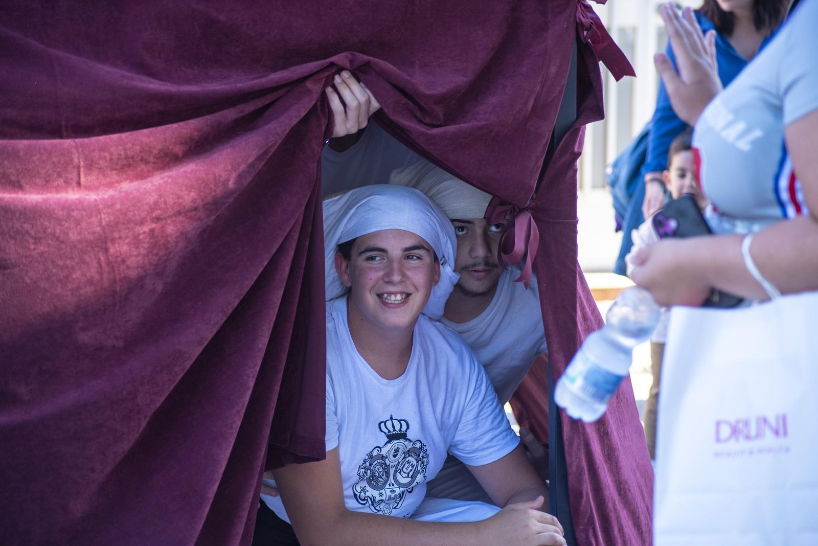 Las fotos de la procesión de María Auxiliadora en La Línea