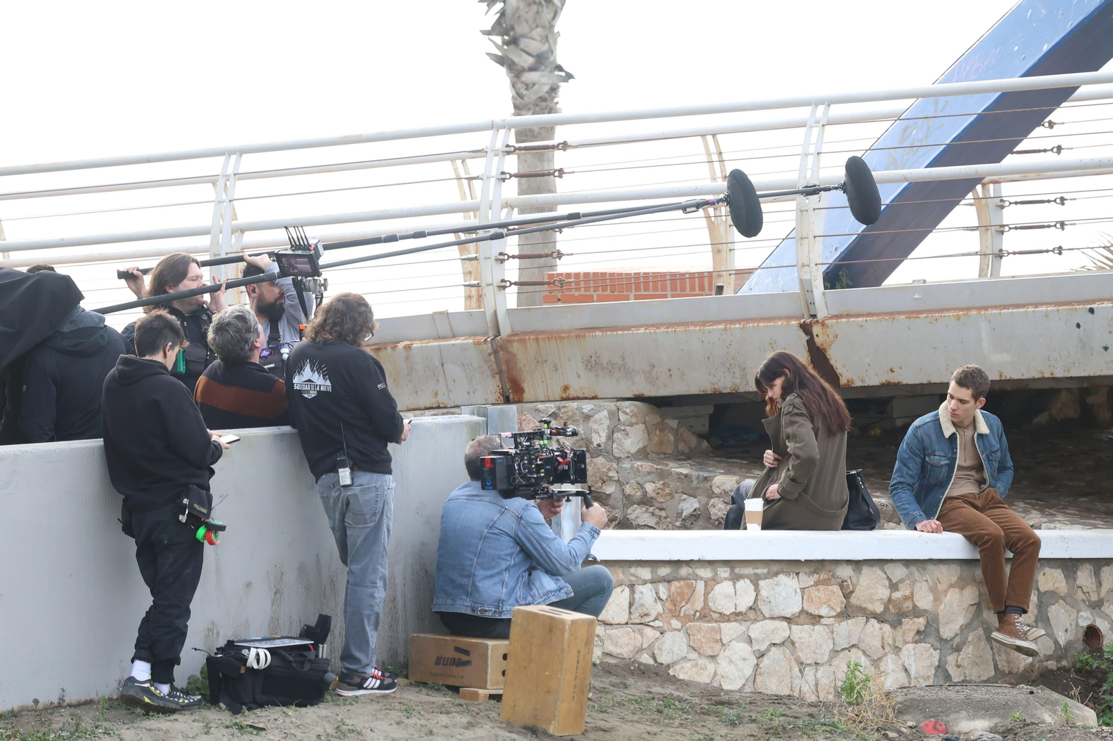 Segunda temporada de 'La Chica de Nieve': fotos del rodaje en Málaga