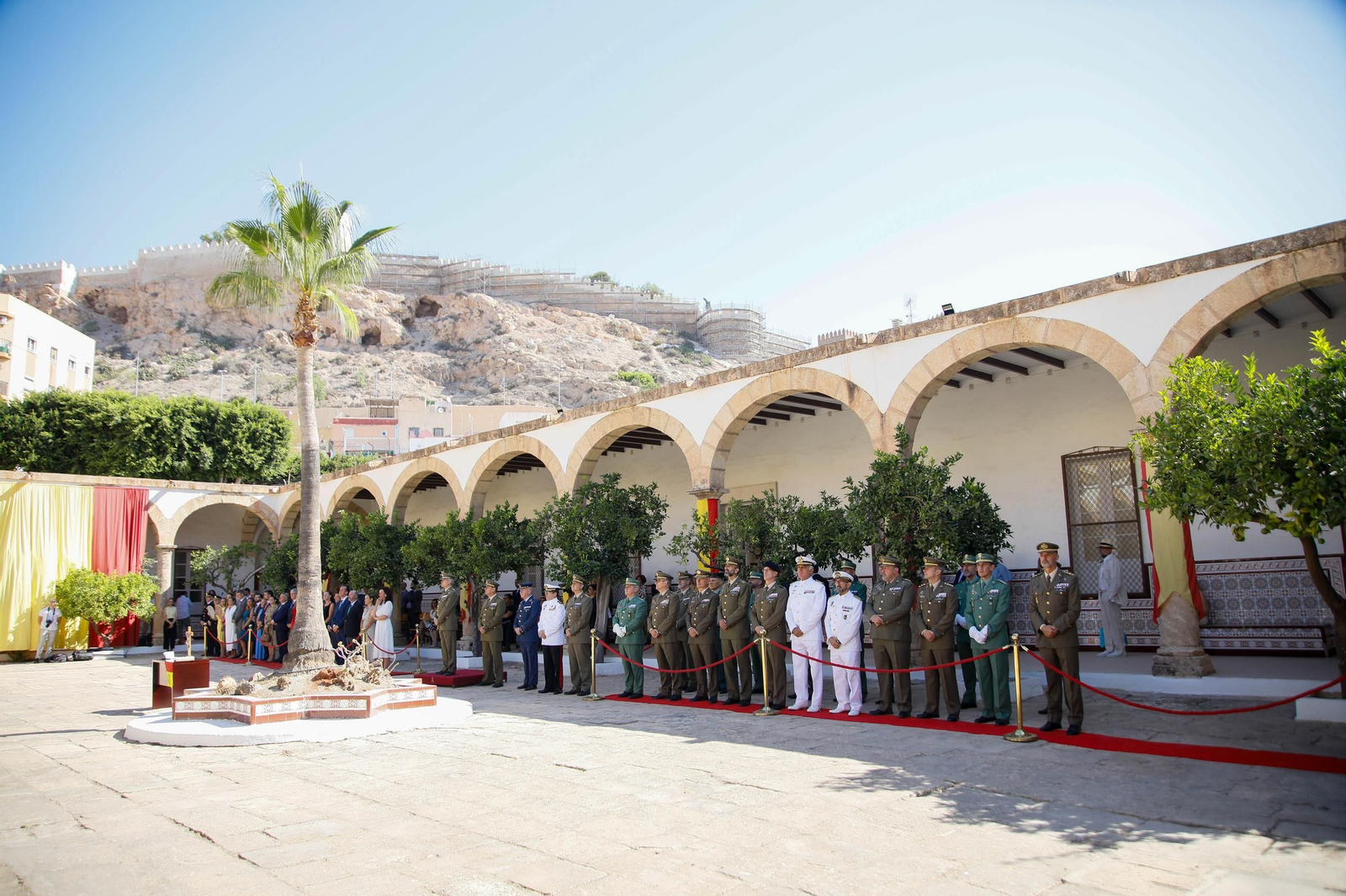 Toma de posesión del coronel José Manuel Lupiani Castellanos, en imágenes