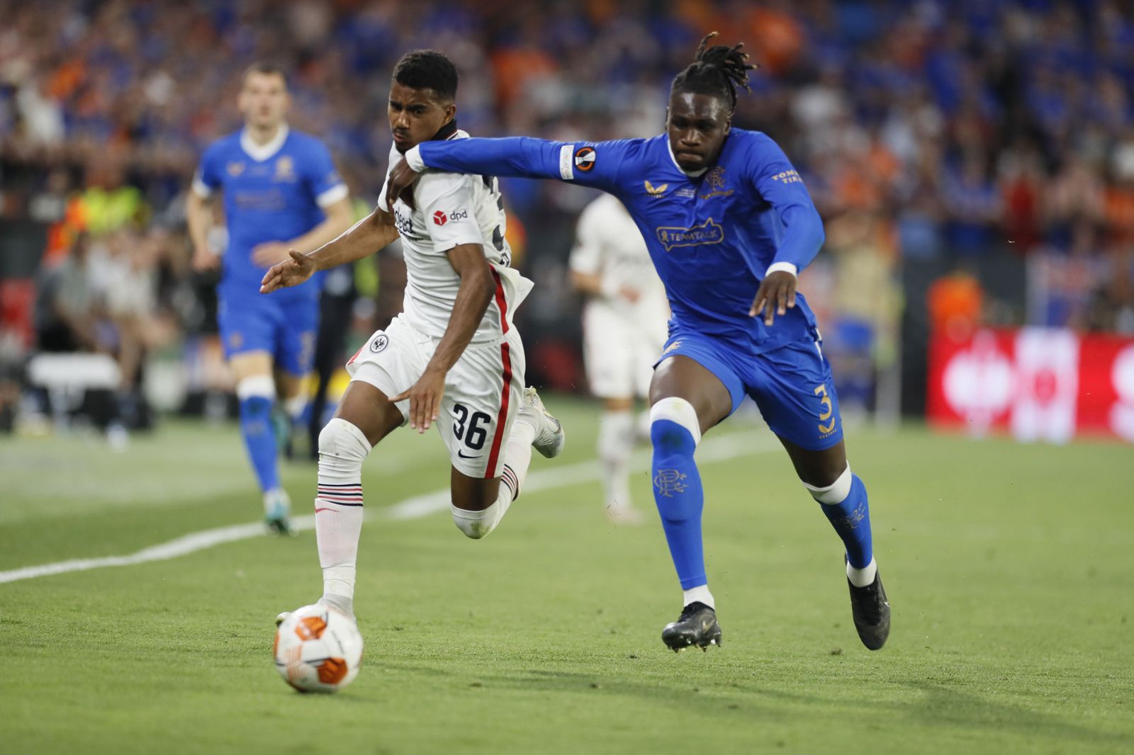 Las fotos del Eintracht-Rangers, la final de la Europa League en Sevilla