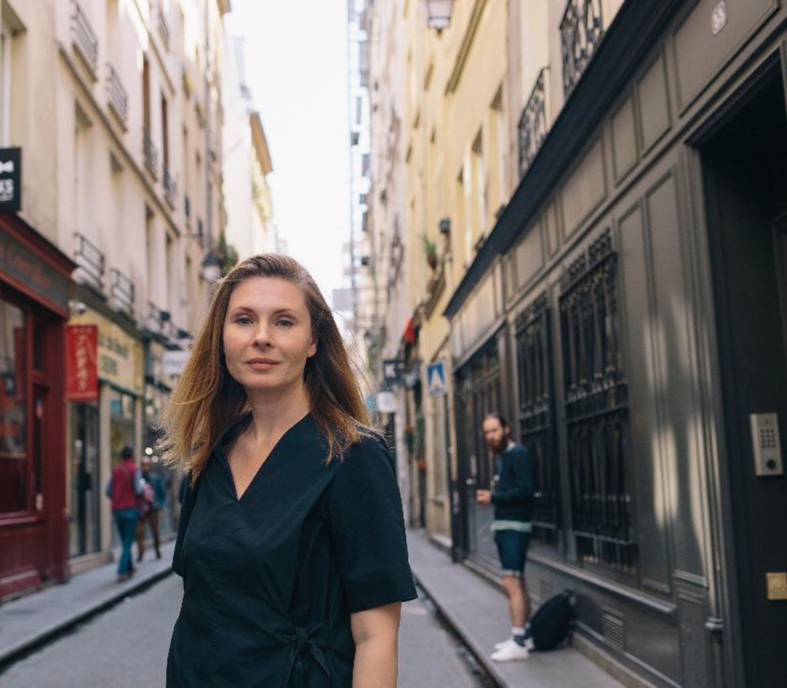 La escritora moldava residente en París Tatiana Tibuleac.