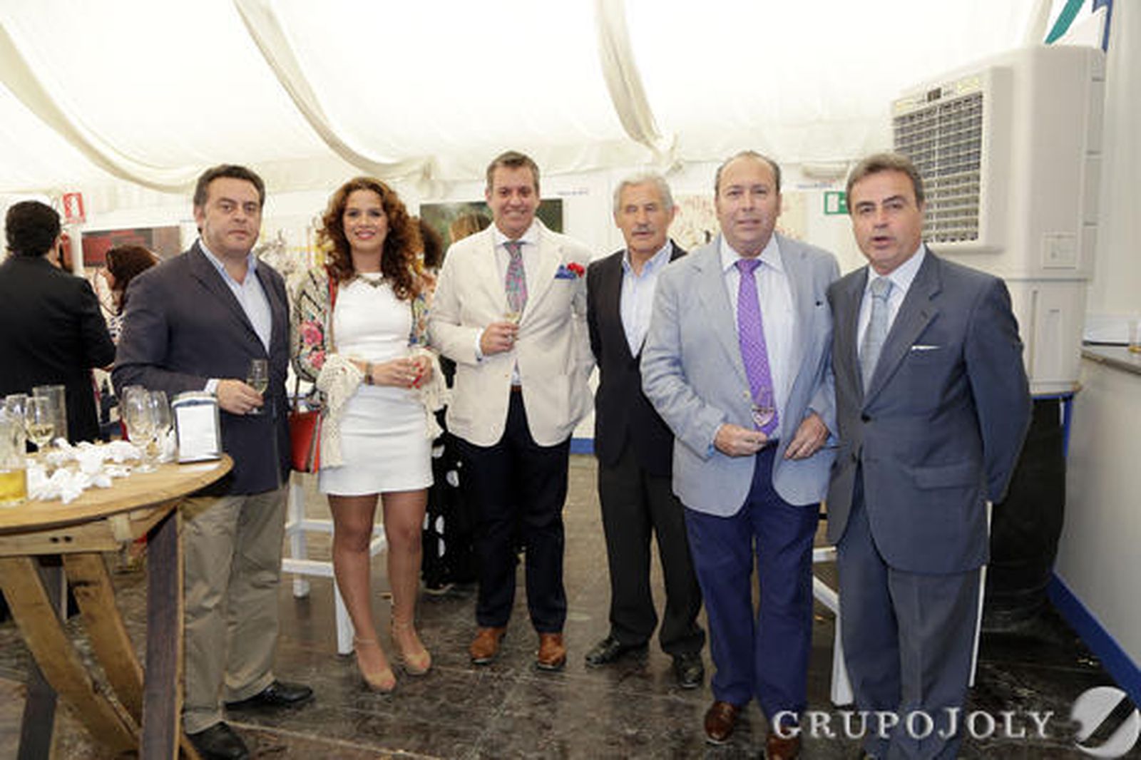 Juan Alfonso Romero, Marisa López, Antonio Recioy, los ediles Francisco Cáliz y Antonio Real, y Benjamín Sánchez.

Foto: Manuel Aranda