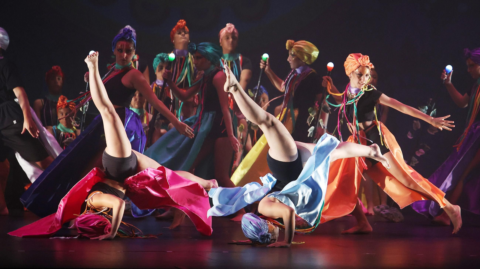 'África' el espectáculo de fin de curso de las Hermanas Sanchez en Jerez