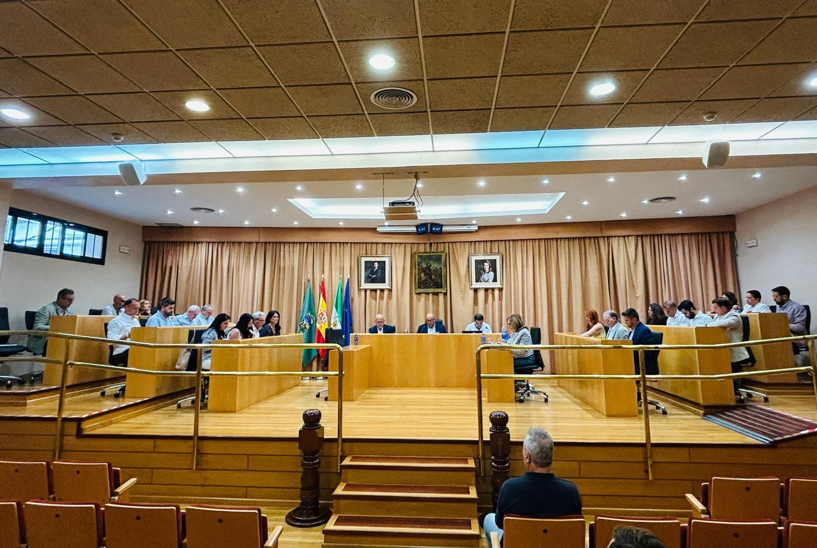 Pleno en el Ayuntamiento de Vélez-Málaga