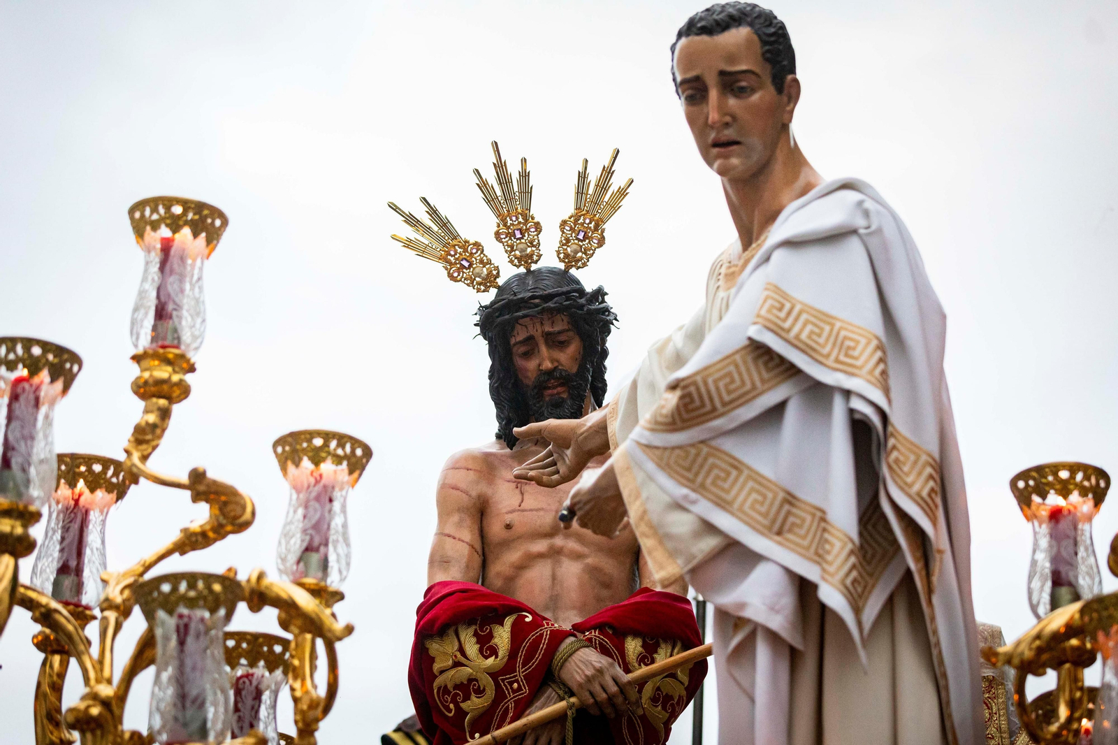Las imágenes de la cofradía de Ecce-Homo de la Semana Santa de San Fernando 2024