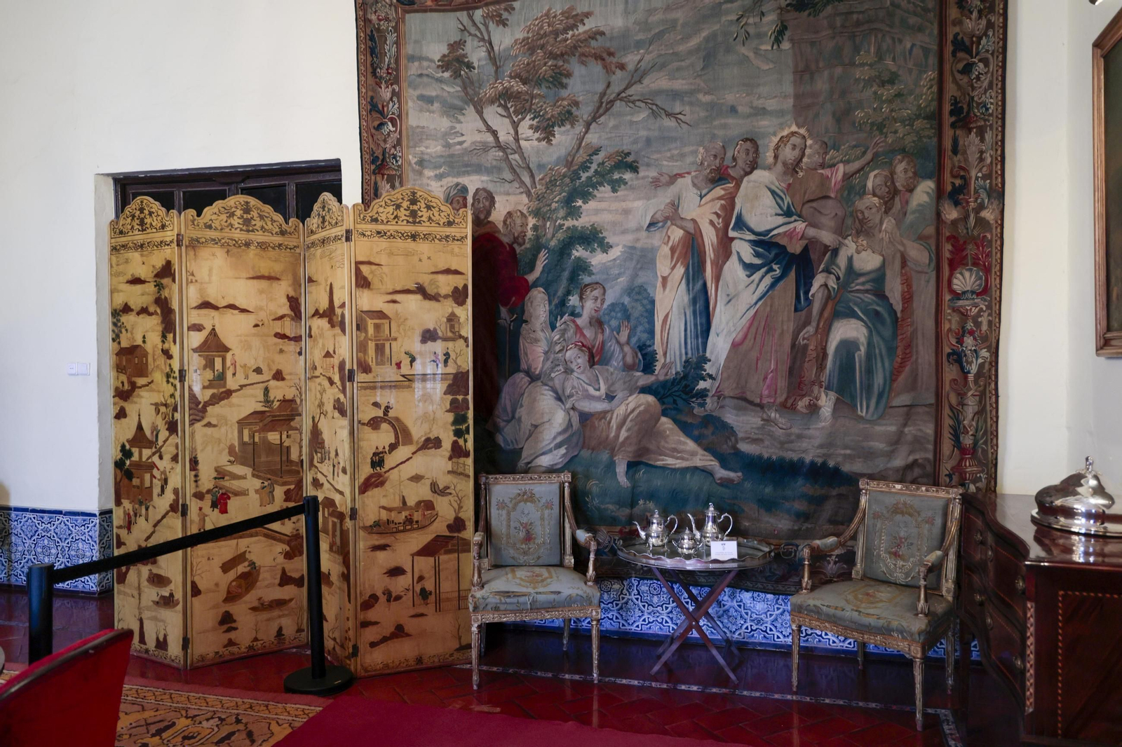 La visita al Palacio Bucarelli en imágenes