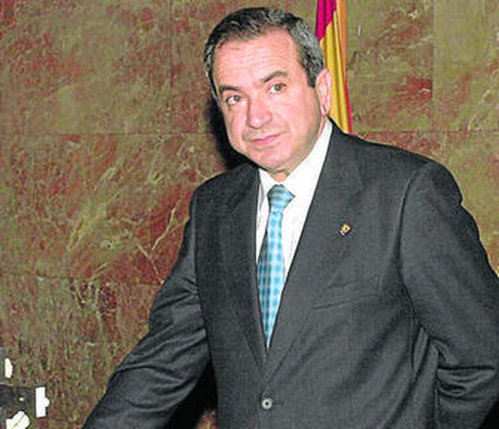 El presidente del CSIC Emilio Lora-Tamayo en su toma de posesión.