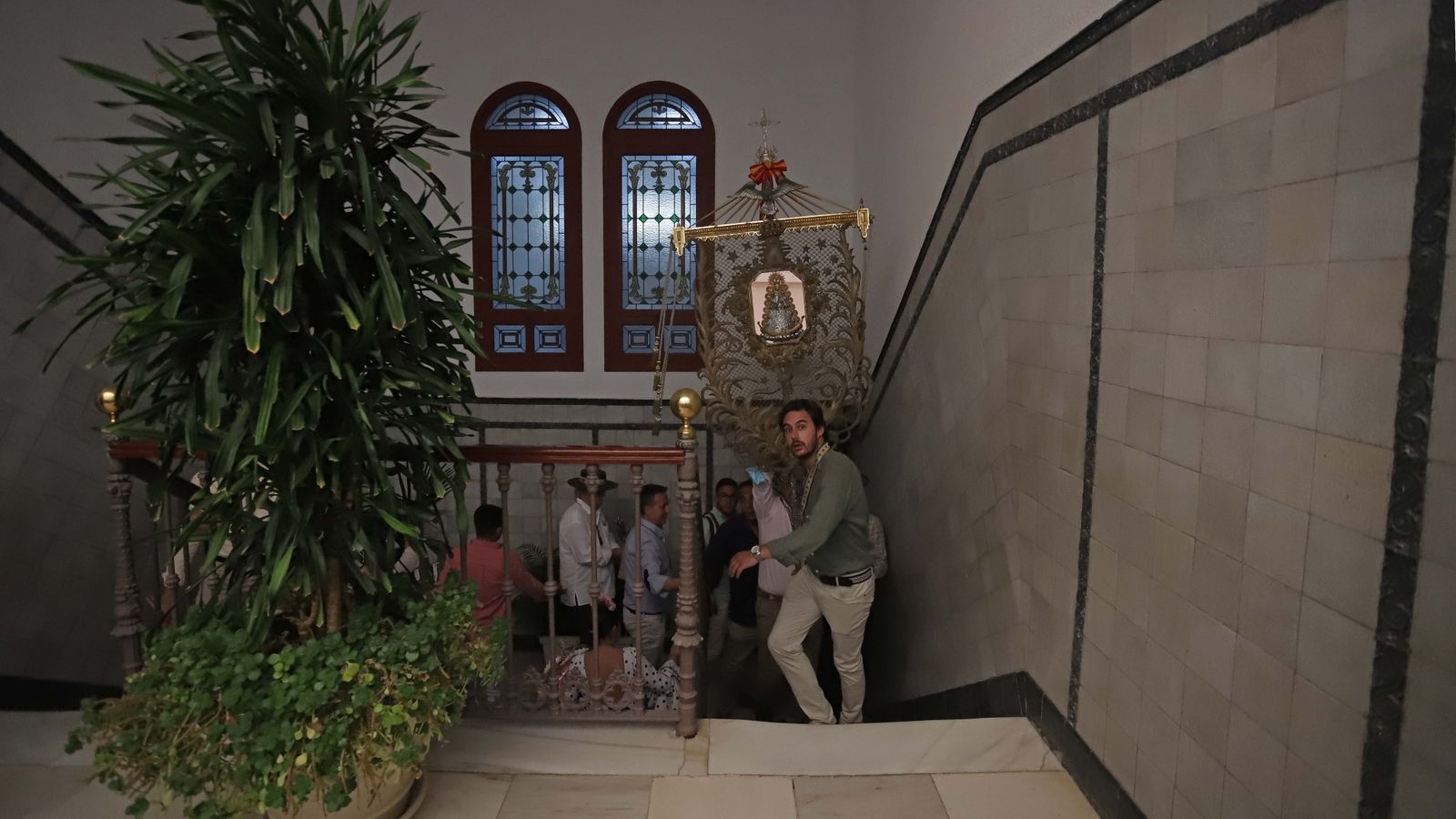 Entrega de la Medalla de la ciudad a la hermandad del Rocío de Algeciras