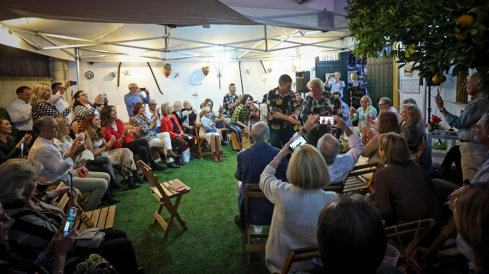 Zambomba en casa de Jerónimo y Carmen en Jerez