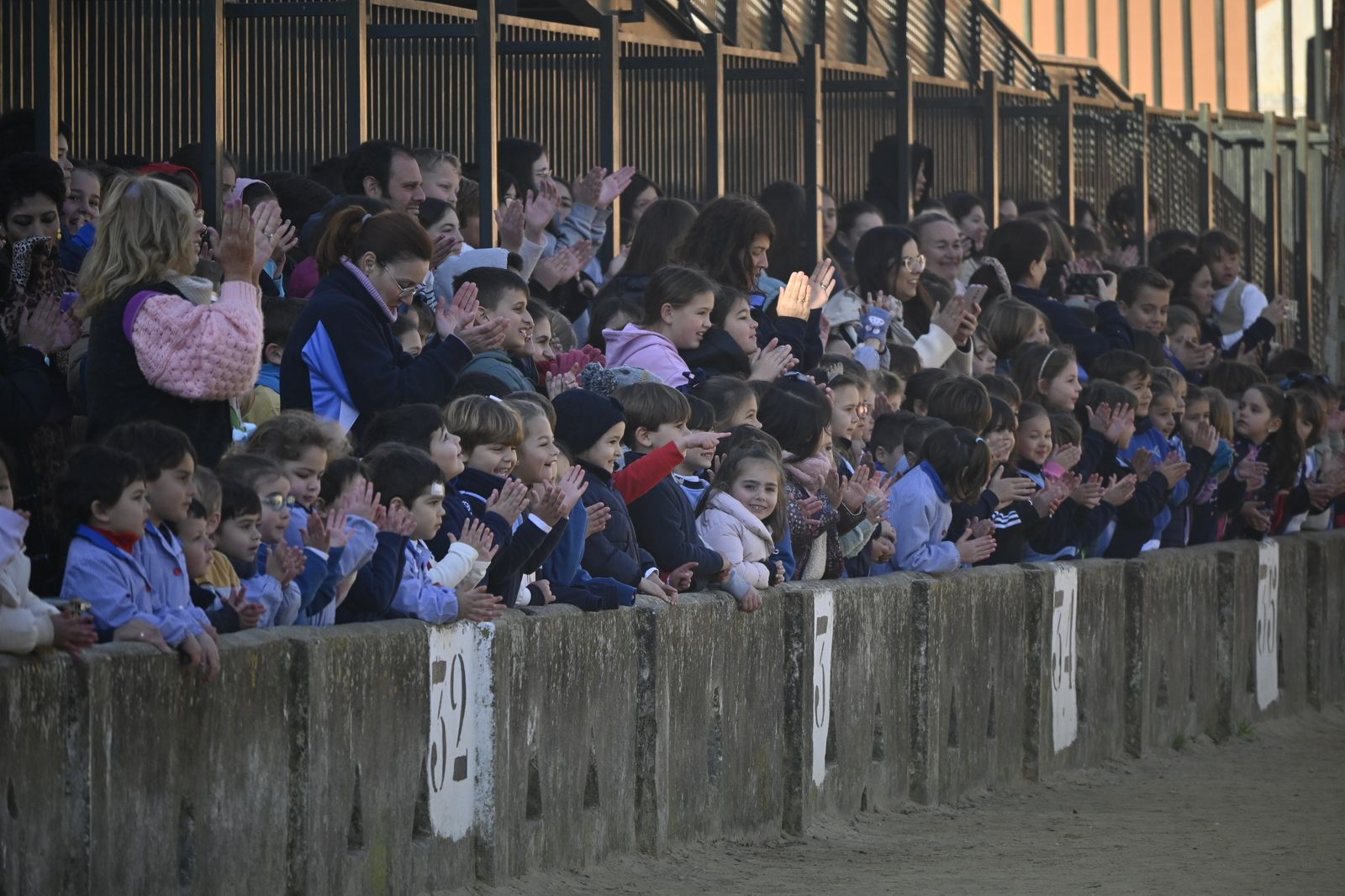 Imágenes del simulacro de incendio en el Funcadia
