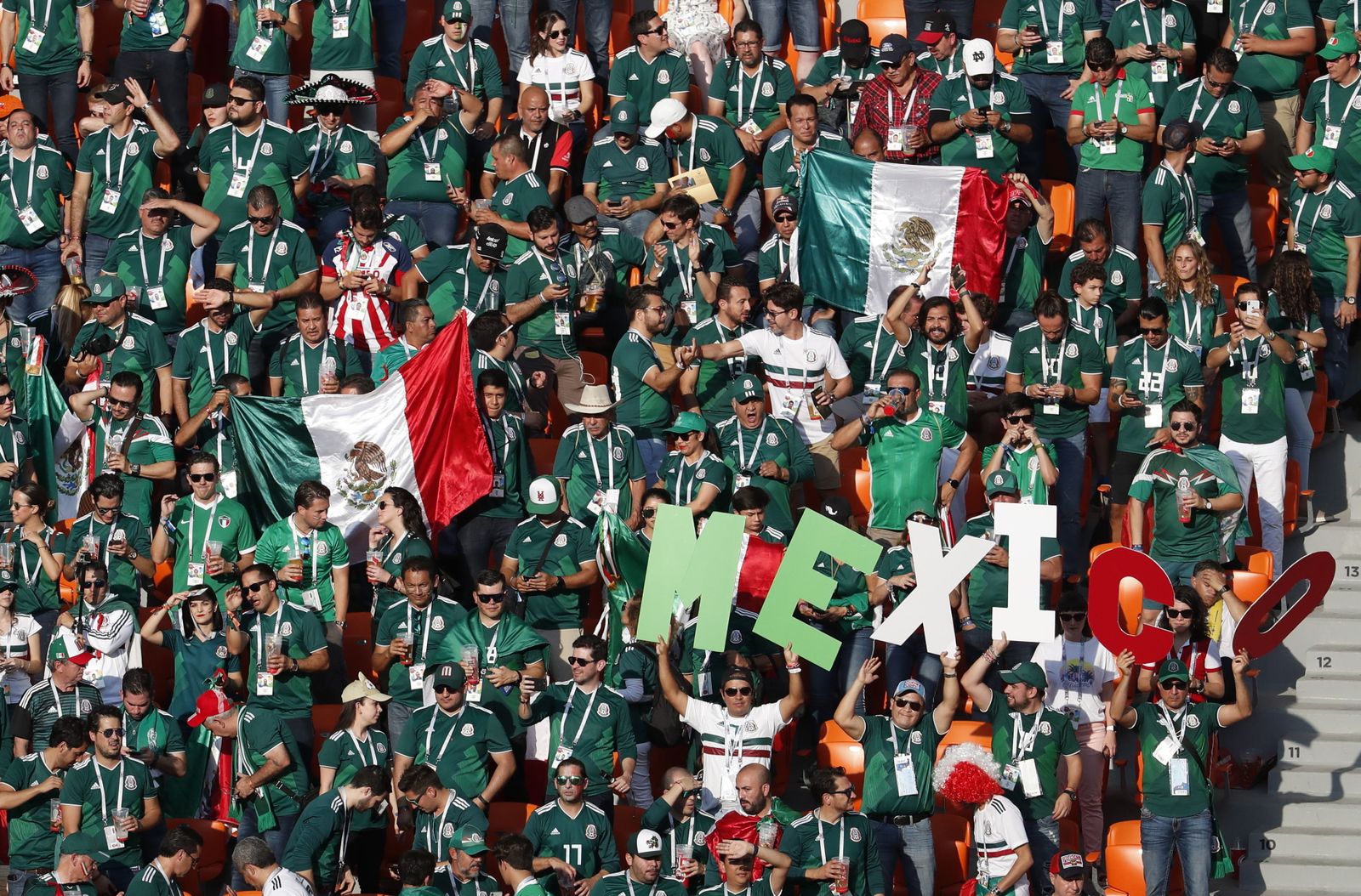 Las imágenes del México-Suecia