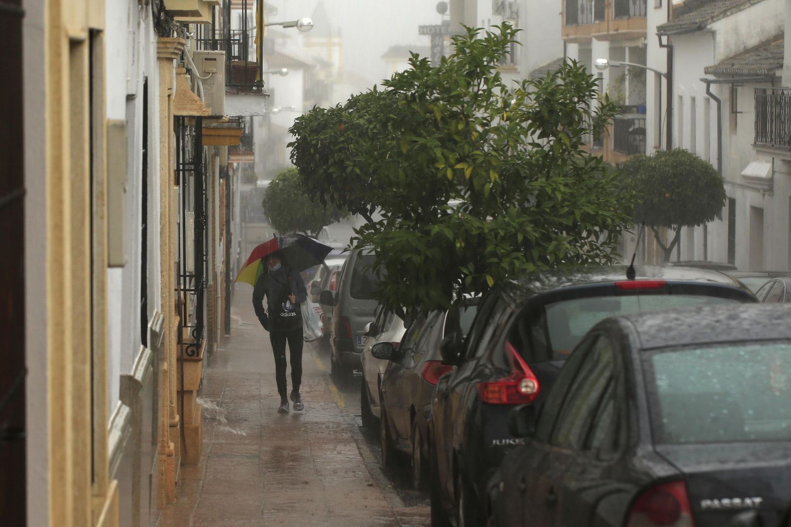 Las fotos de las inundaciones en Ronda