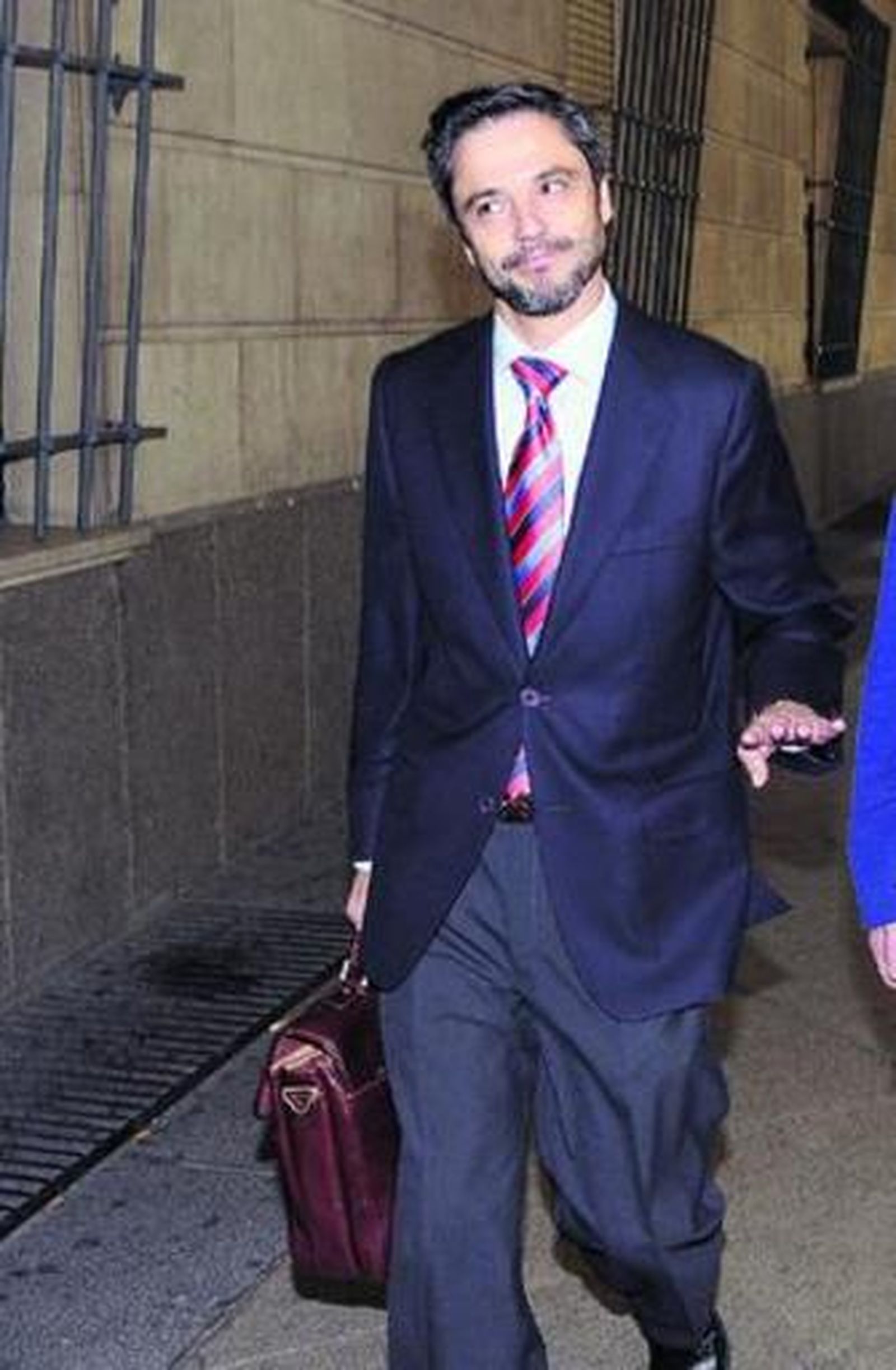 El ex director general de Mercasevilla, Fernando Mellet, ayer en los juzgados de Sevilla.