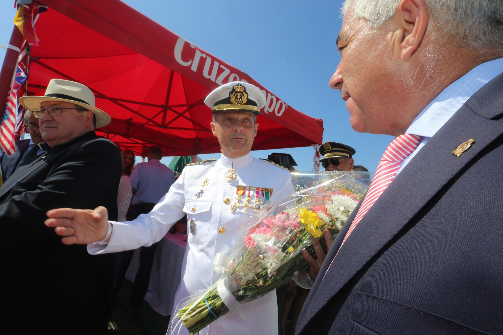 Procesión de la Virgen del Carmen por la Ría de Huelva en imágenes
