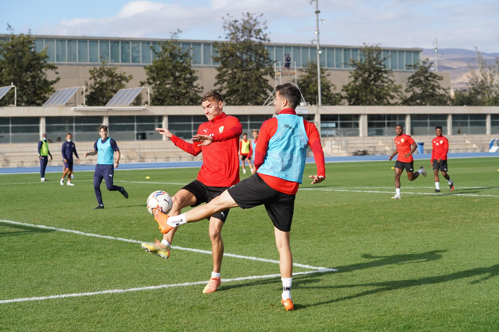 Fotogalería del entrenamiento del Almería, sábado 21