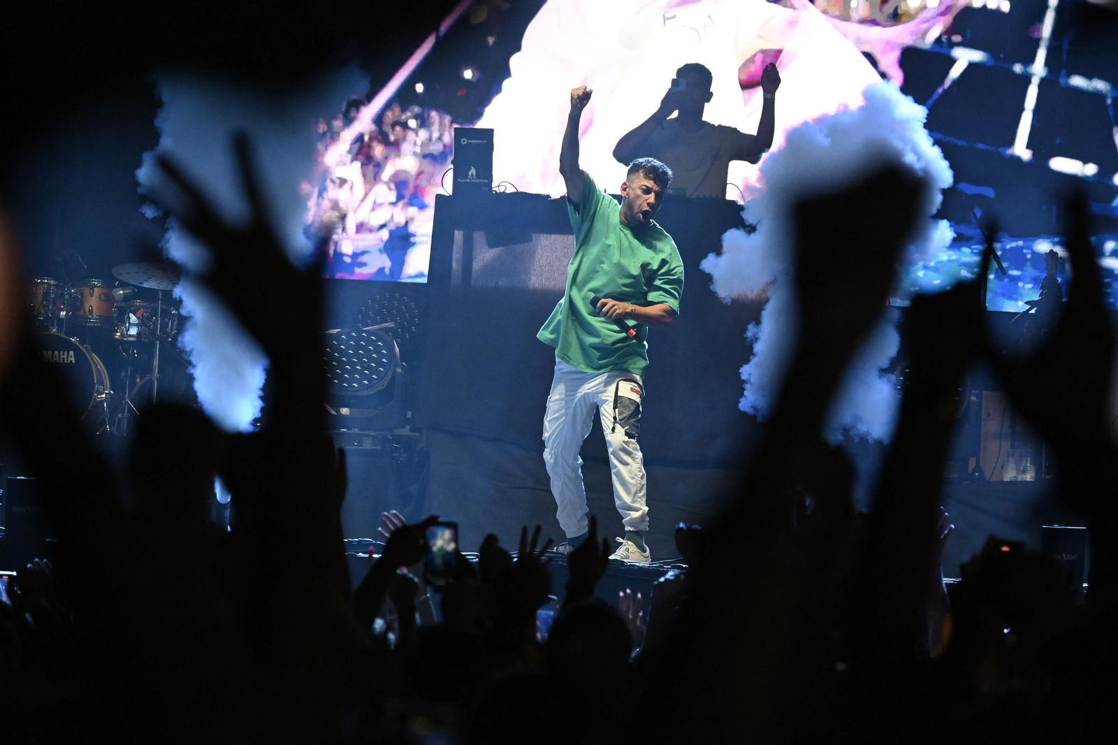 Imágenes del concierto de Sergio Contreras y Raule en las Colombinas