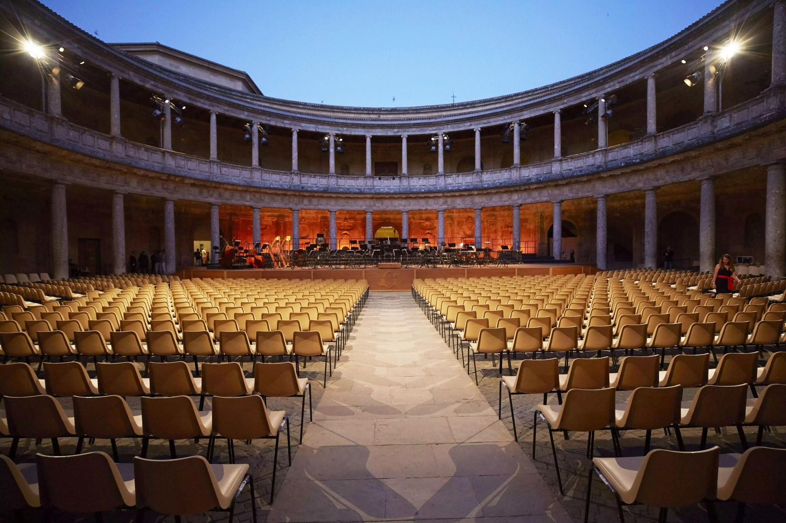El Palacio de Carlos V en una imagen de archivo