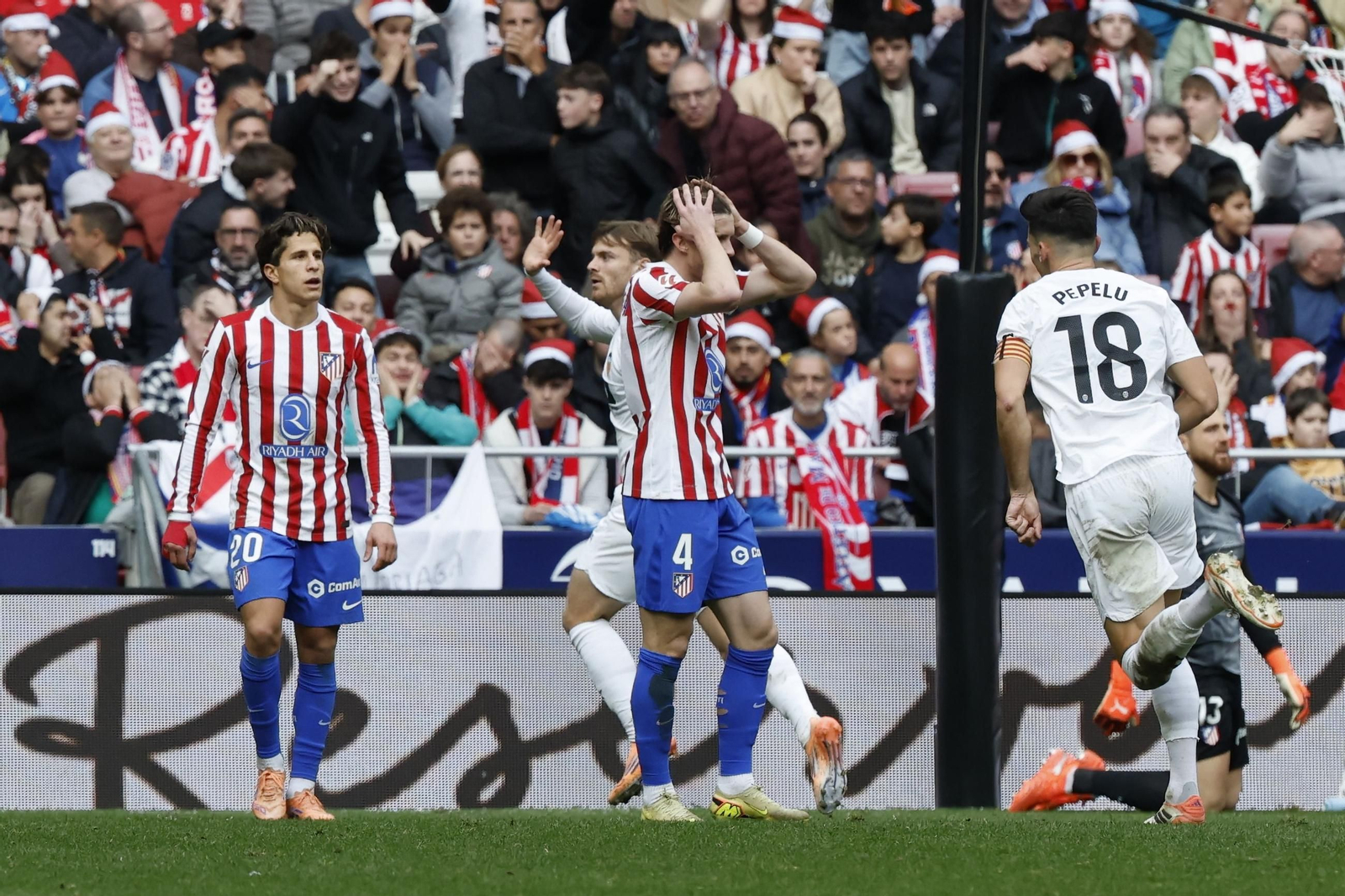 Las fotos del Atlético de Madrid -Valencia