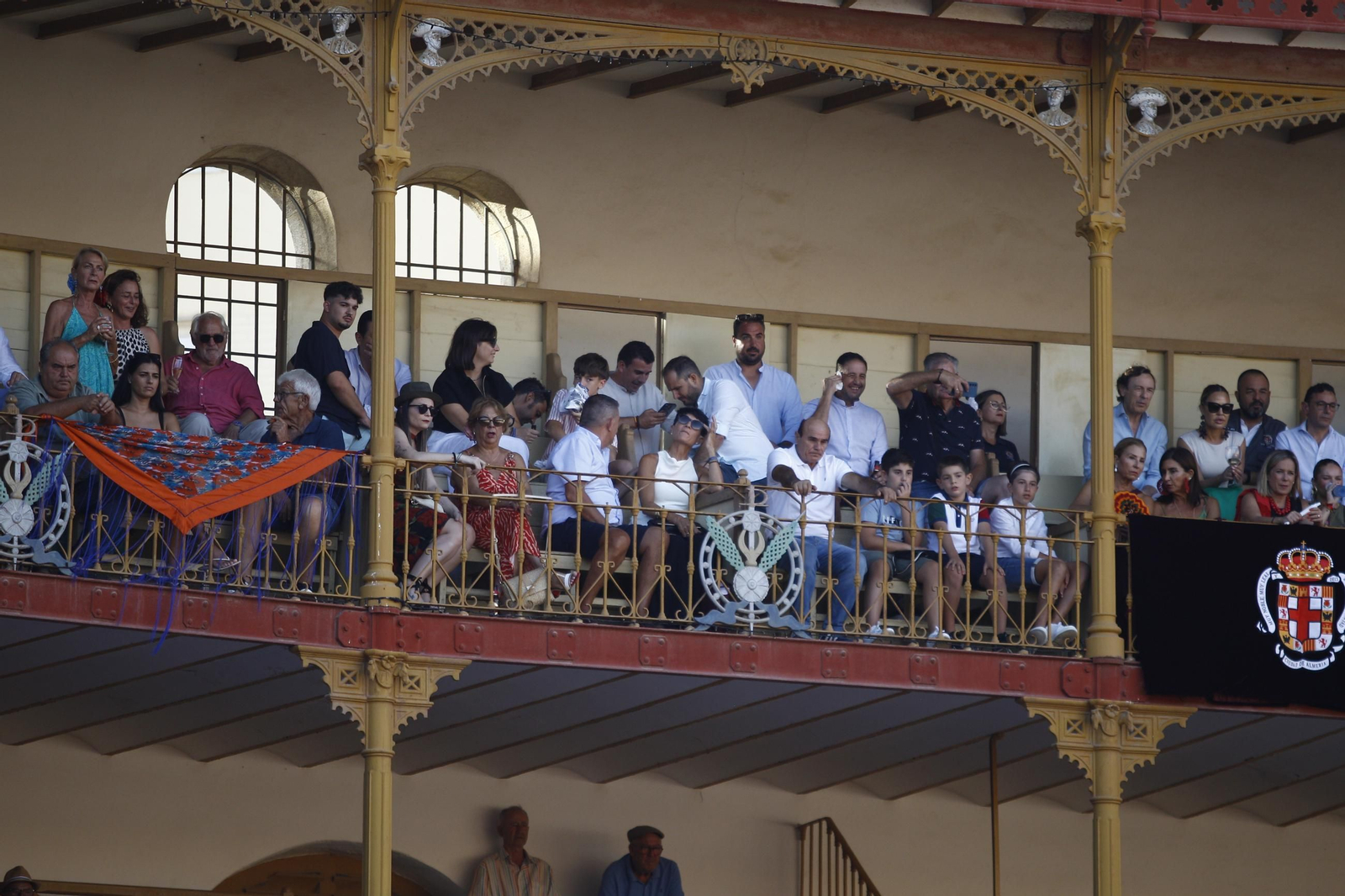 Las mejores imágenes de los toreros Fortes, Juan Ortega y David de Miranda en la Feria de Almería 2025