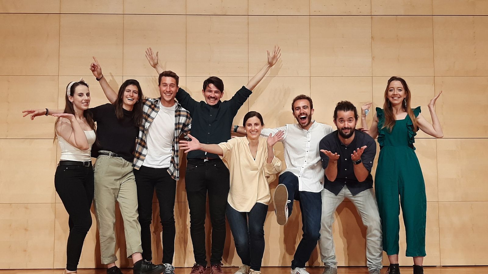 Los finalistas de Famelab España 2021.