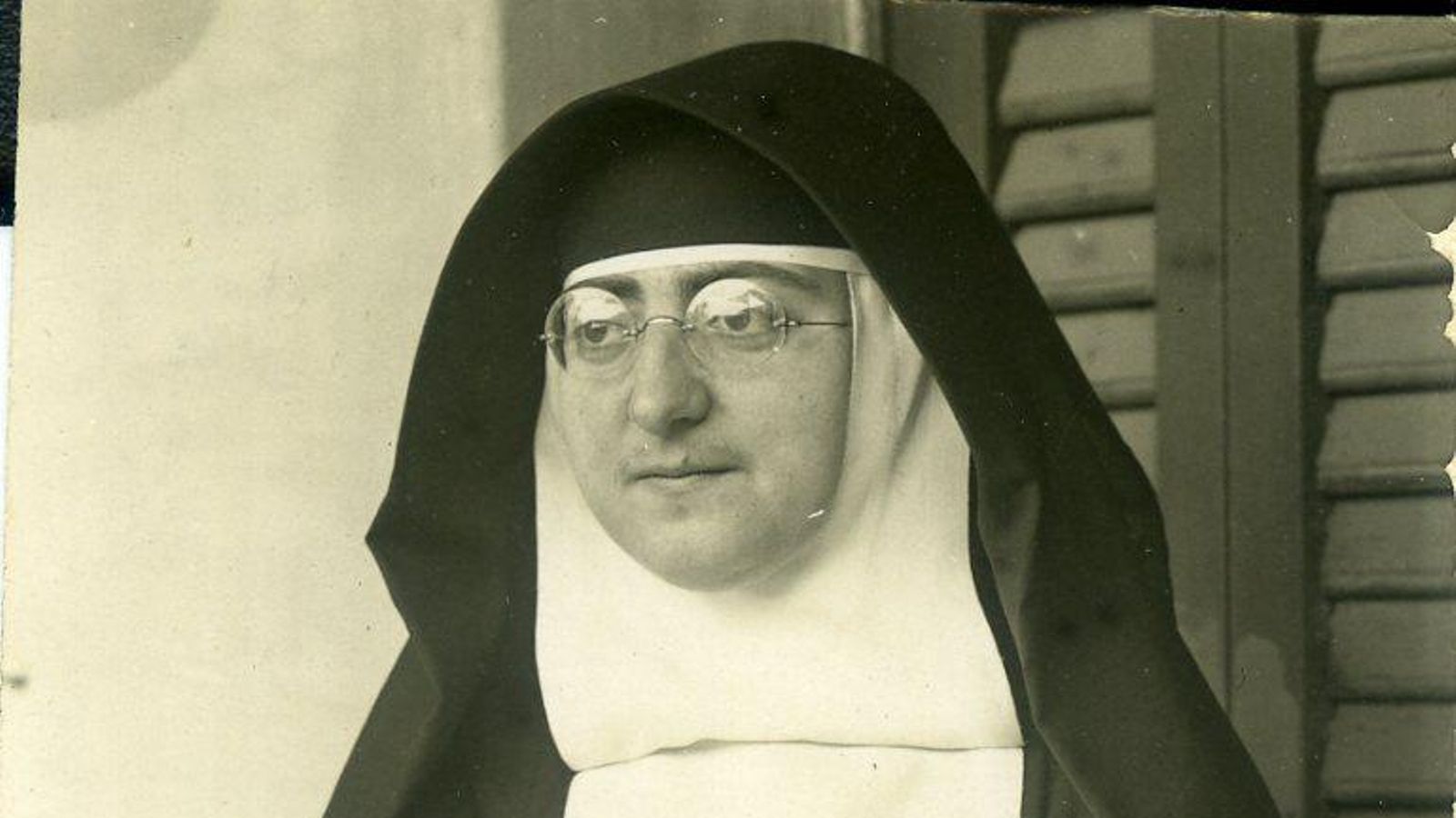 La Madre Carmen, en una imagen de juventud.