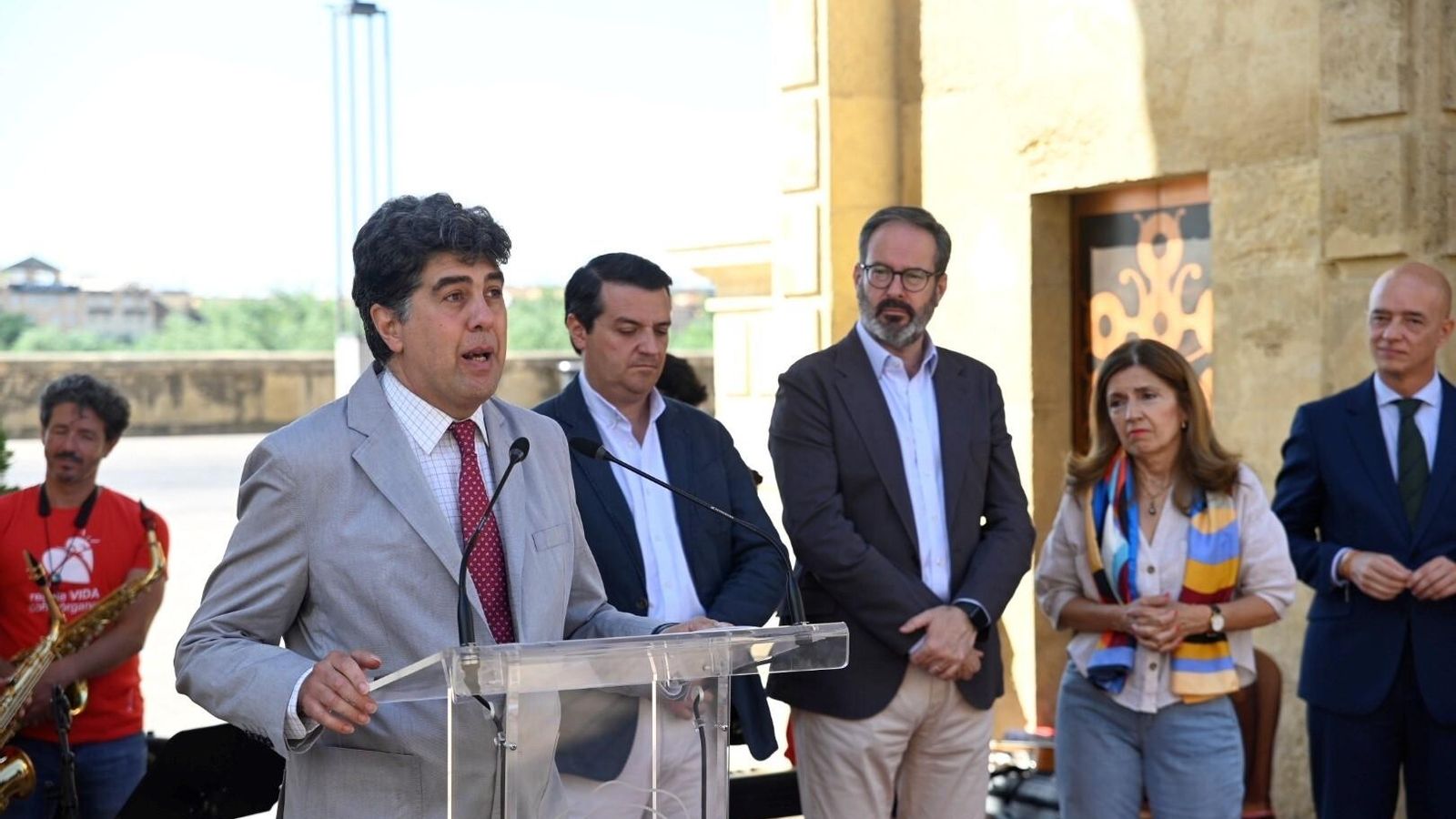 El coordinador de Trasplantes del Reina Sofía, José María Dueñas, durante su intervención. El coordinador de Trasplantes del Reina Sofía, José María Dueñas, durante su intervención.