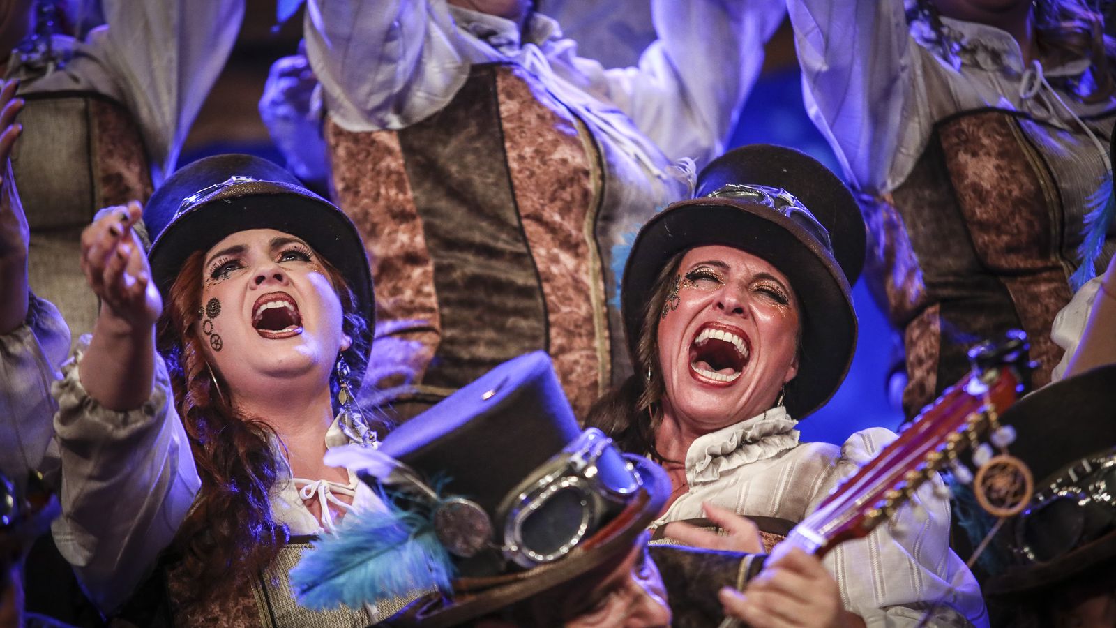 El coro de San Fernando 'La soñadora', en el COAC 2020.