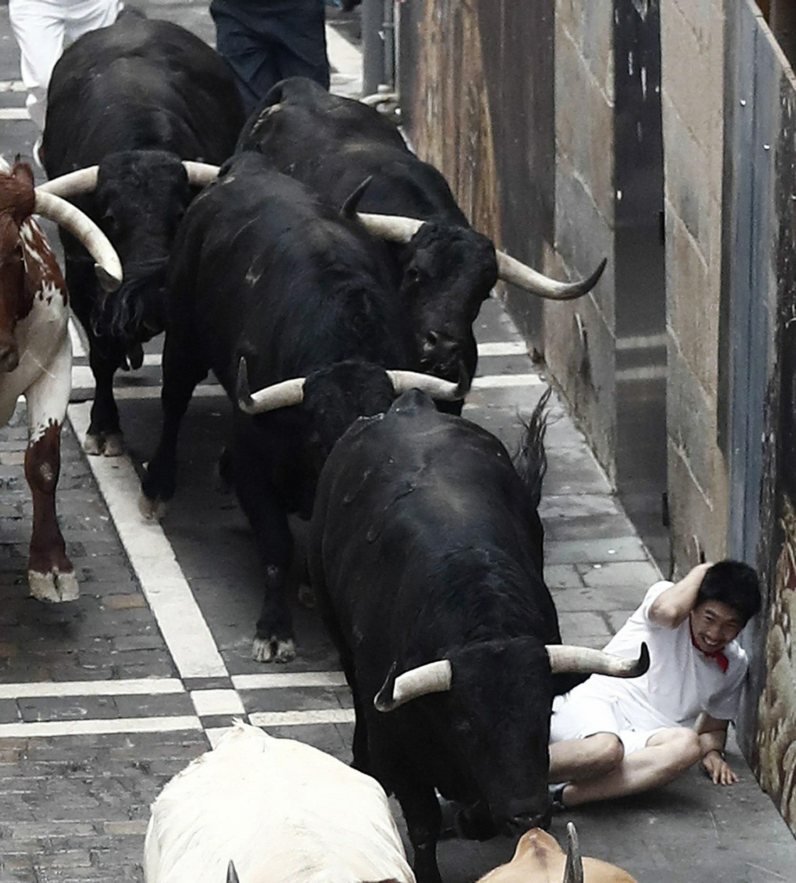 Primer encierro de los sanfermines 2019