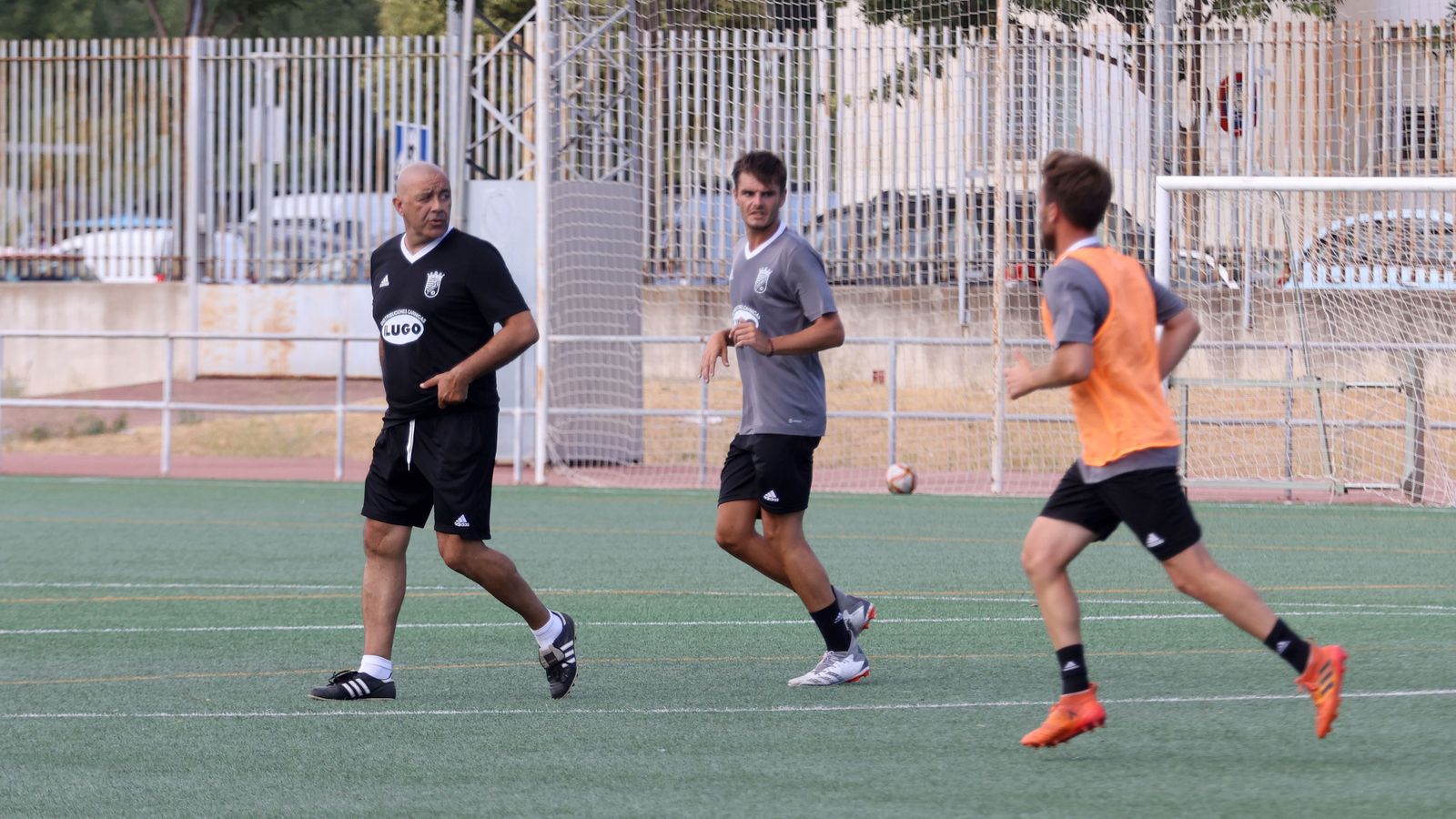 Entrenamiento del Xerez CD en la Granja