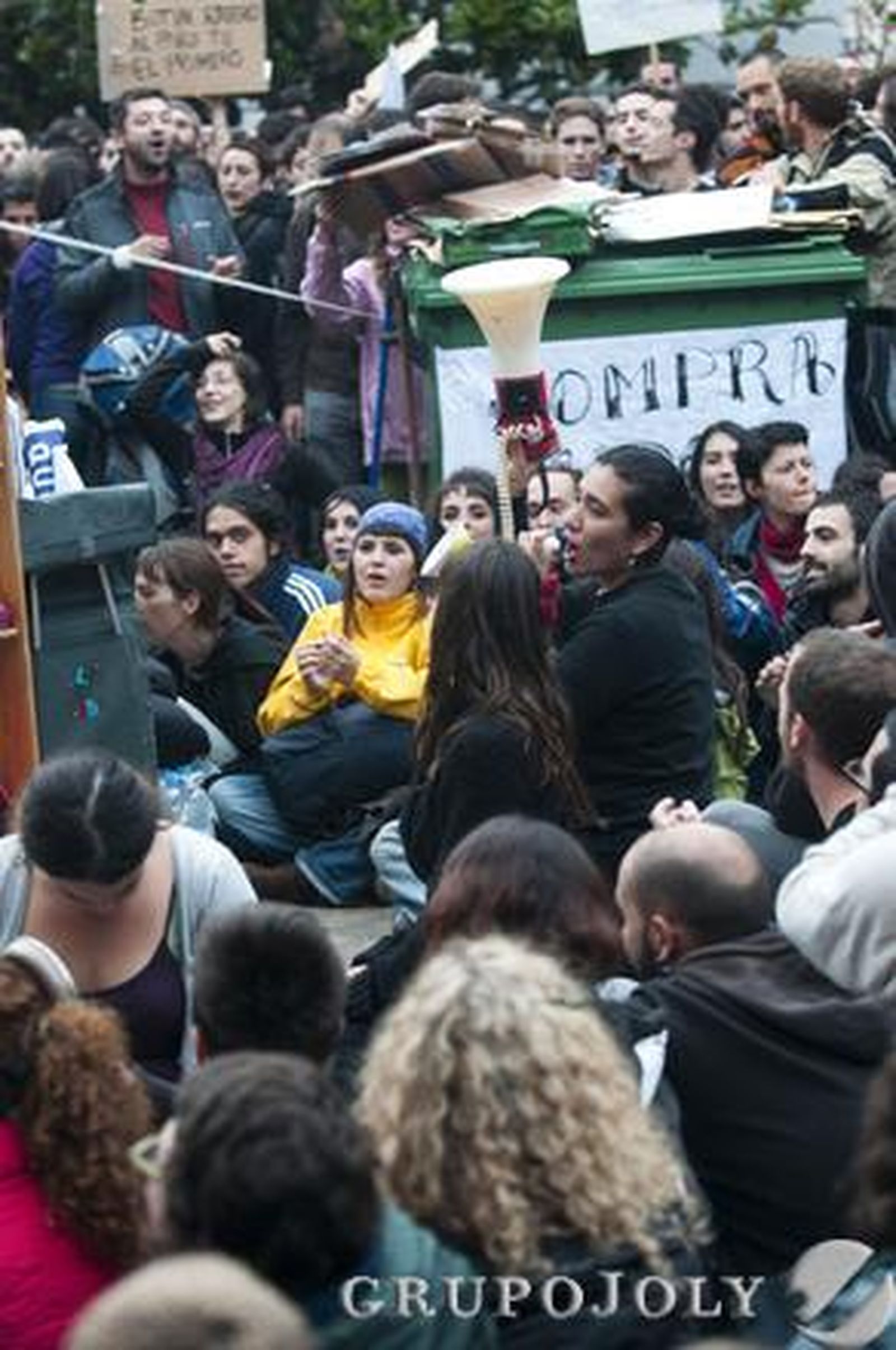 Concentración en la Plaza del Carmen.

Foto: J. Ochando