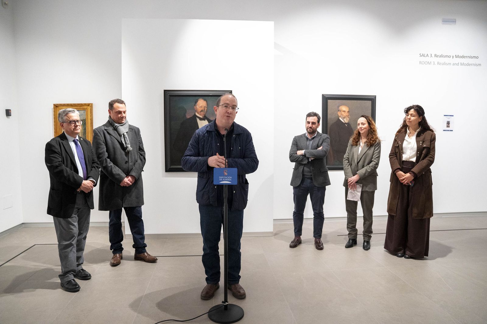 Fotogalería de la nueva obra de Zuloaga de la familia Cosentino en el MUREC