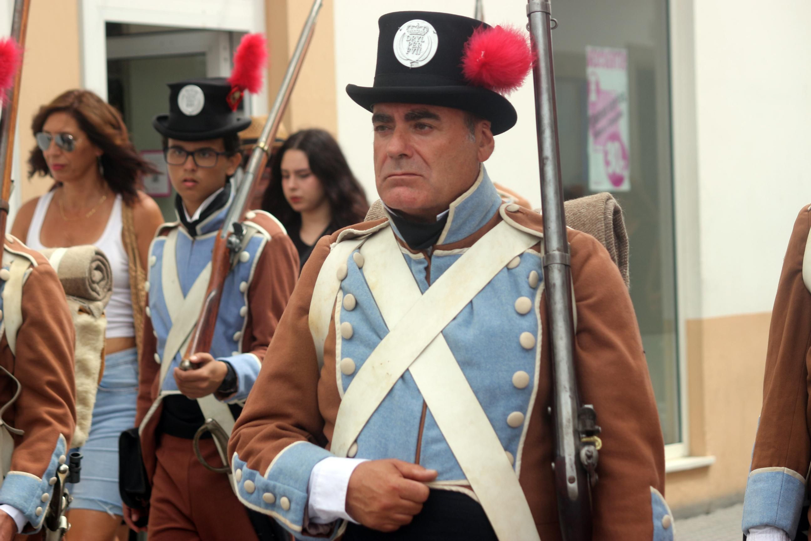 Las imágenes del desfile de tropas de la Batalla del Trocadero